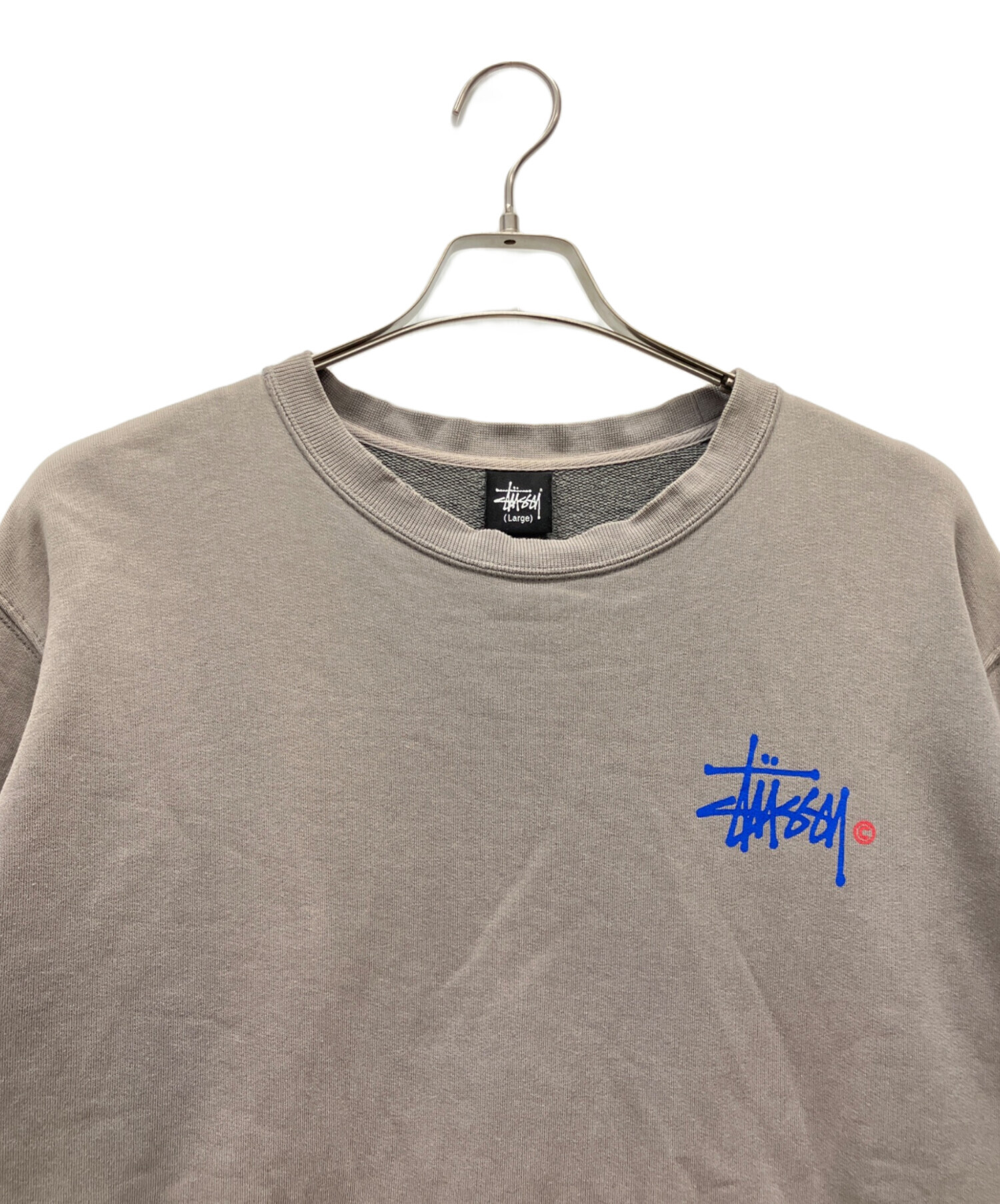 中古・古着通販】stussy (ステューシー) クルーネックスウェット