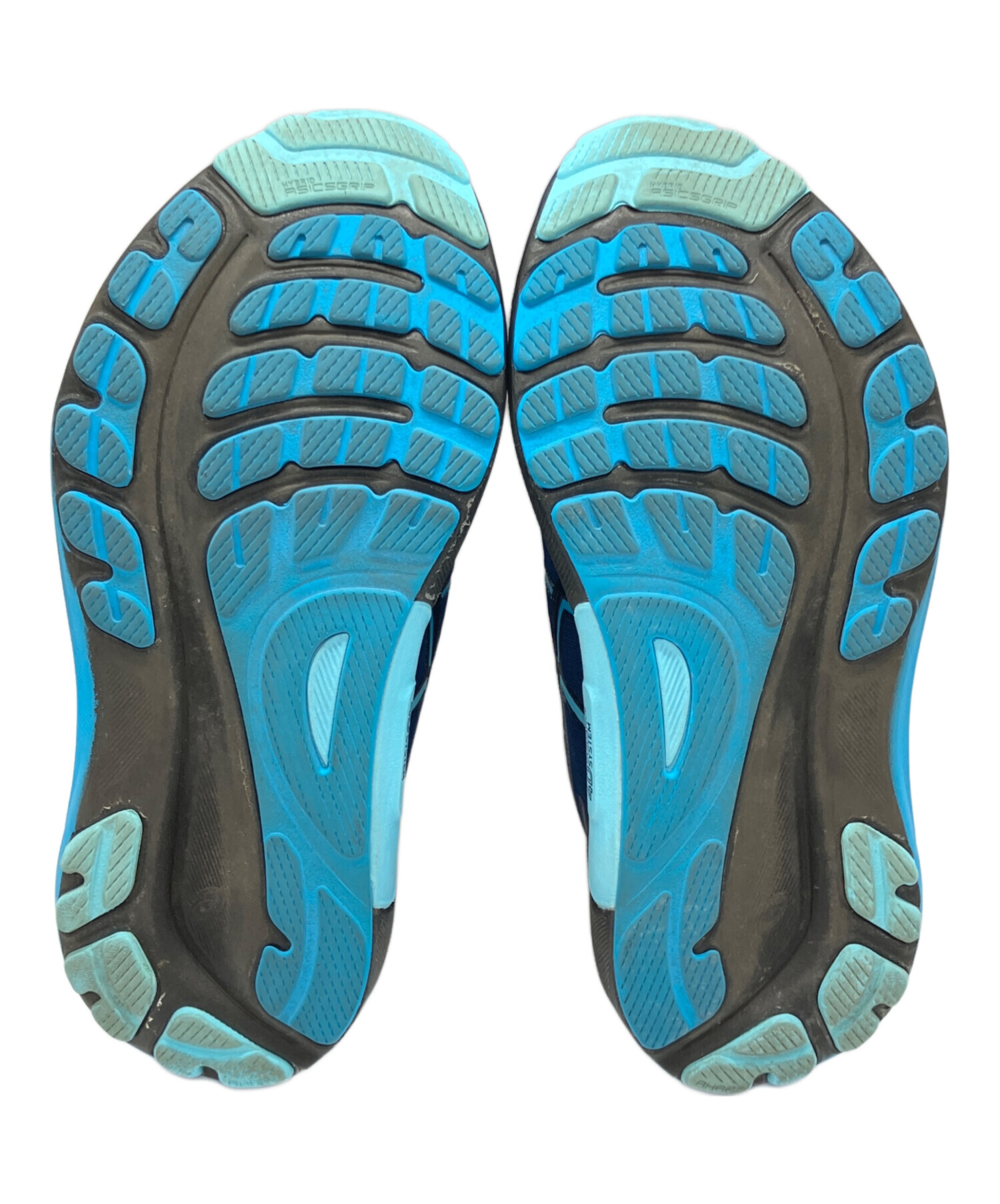 asics アシックス スニーカー 27cm 青 【古着】【中古】【送料無料】 中古・古着通販】asics (アシックス) ランニングシューズ ブルー