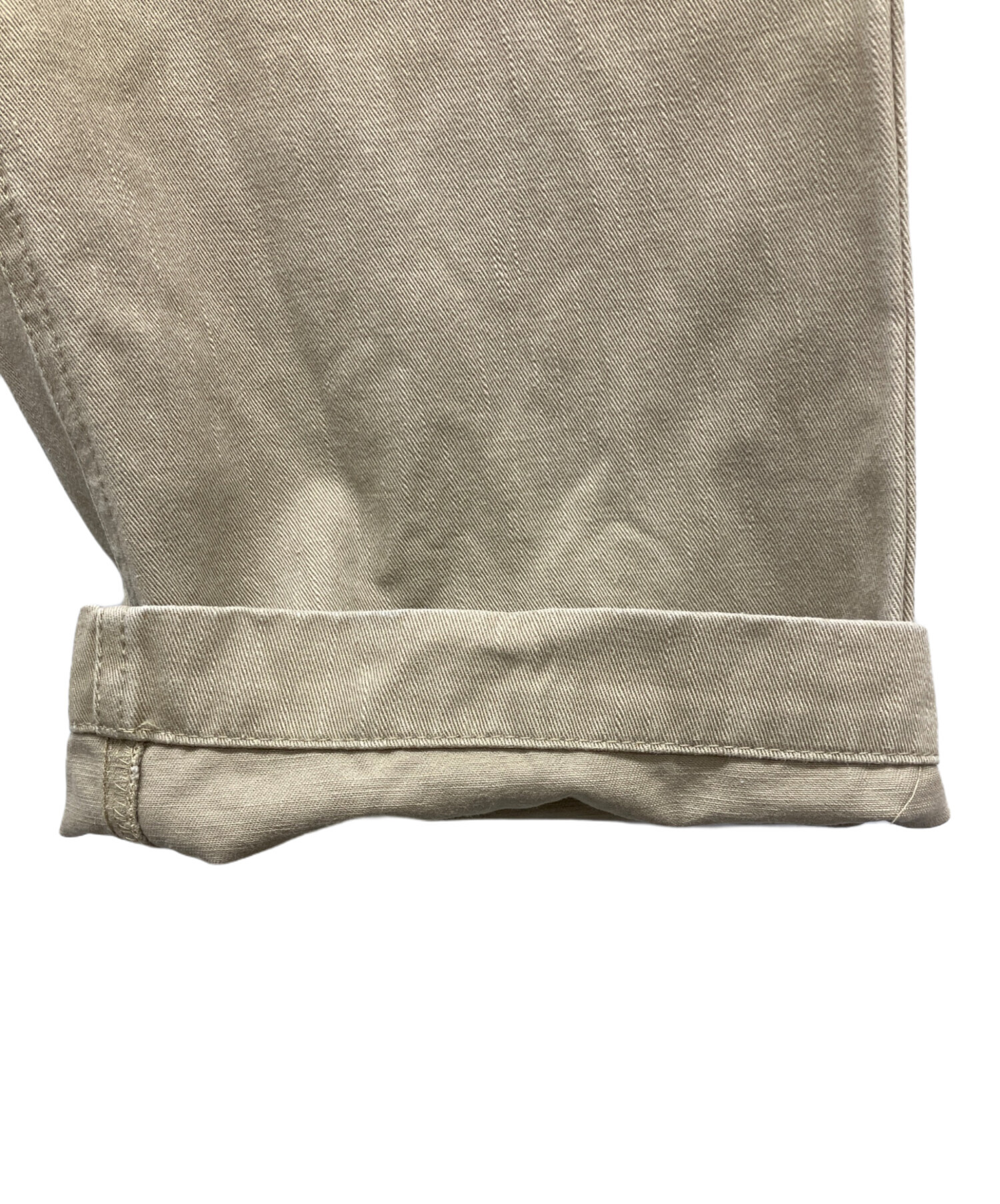 中古・古着通販】GAP (ギャップ) シンチバックパンツ カーキ サイズ:79