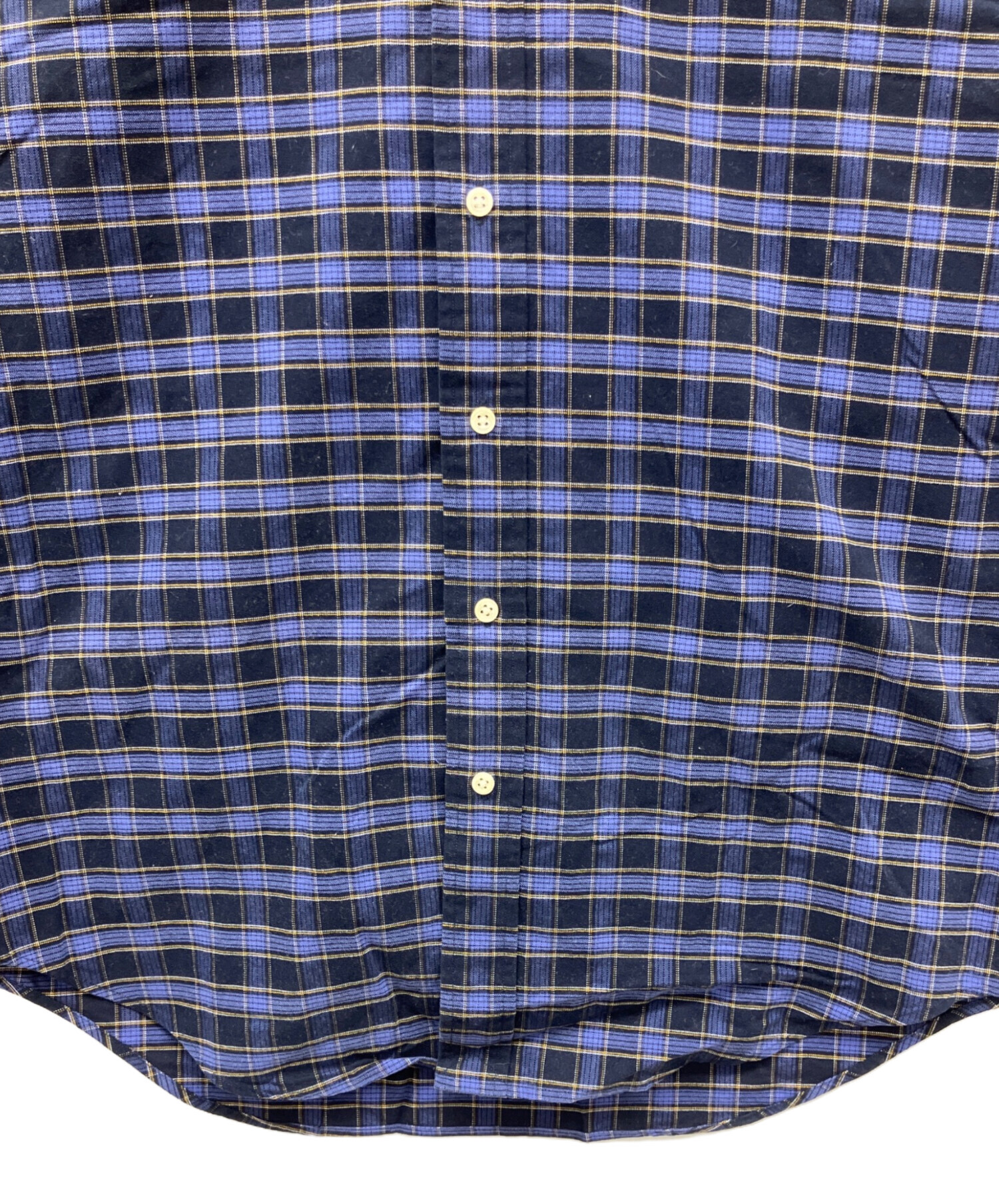 中古・古着通販】RALPH LAUREN (ラルフローレン) 長袖シャツ ブルー