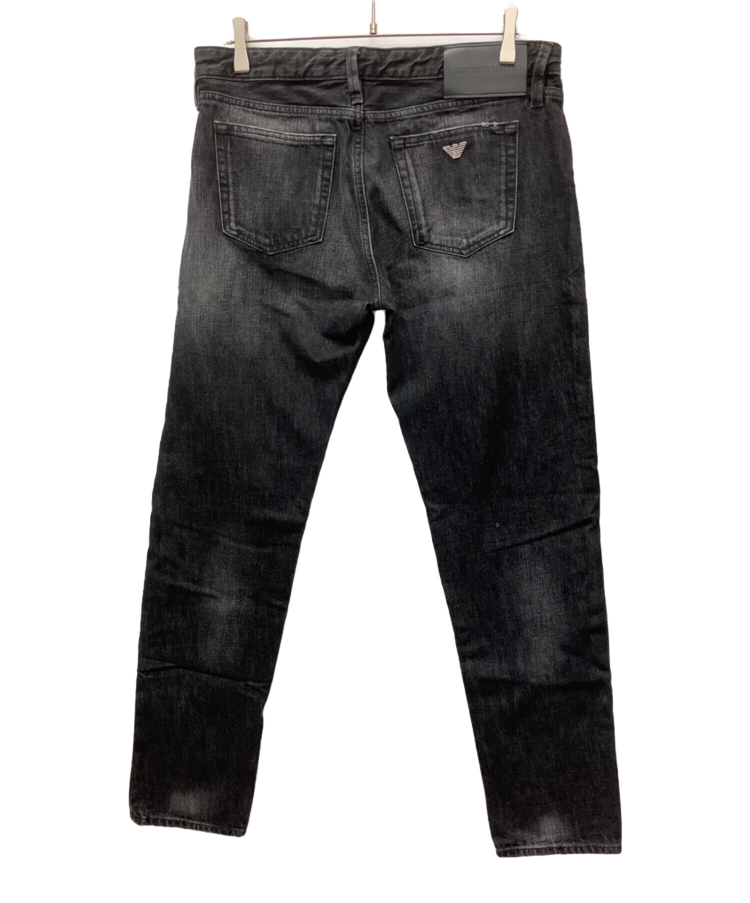 未使用・タグ付◆ARMANI JEANS ダメージ加工 ストレート デニムパンツ 中古・古着通販】EMPORIO ARMANI (エンポリオ アルマーニ) デニム