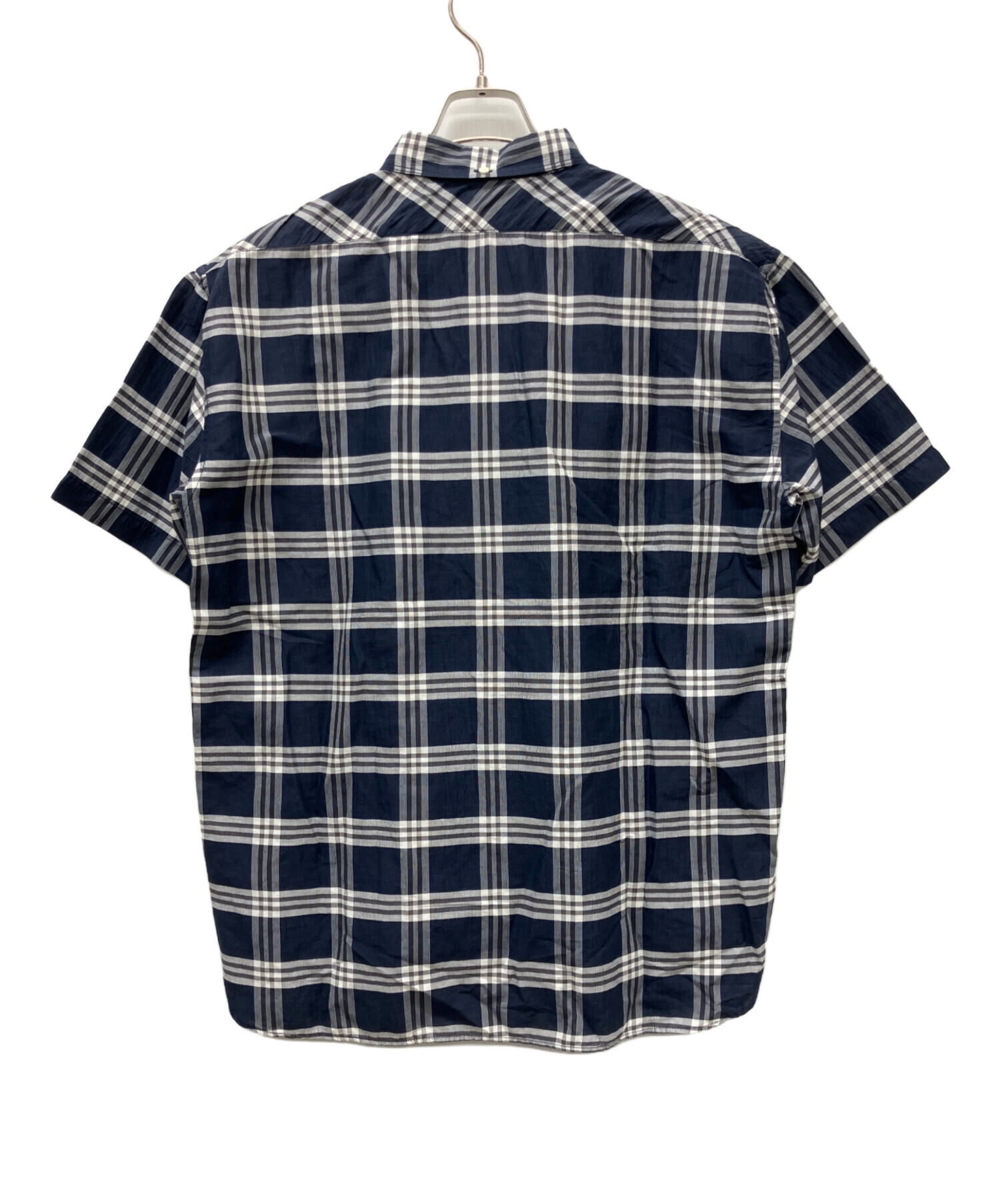 nonnative 半袖シャツ　ネイビー　サイズ3 中古・古着通販】nonnative (ノンネイティブ) 半袖シャツ ブルー