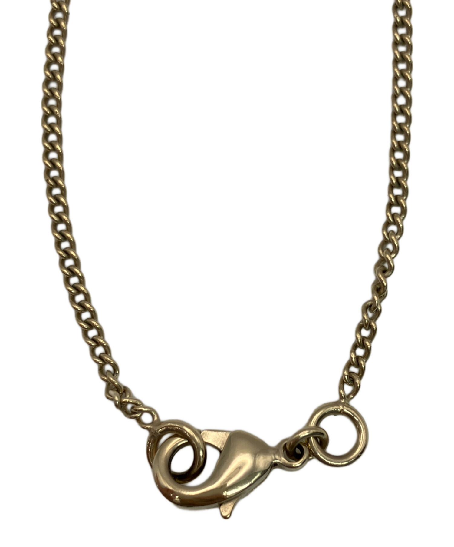 CHANEL リボン ココマーク ネックレス 25B 中古・古着通販】CHANEL (シャネル) リボンモチーフ ココマーク