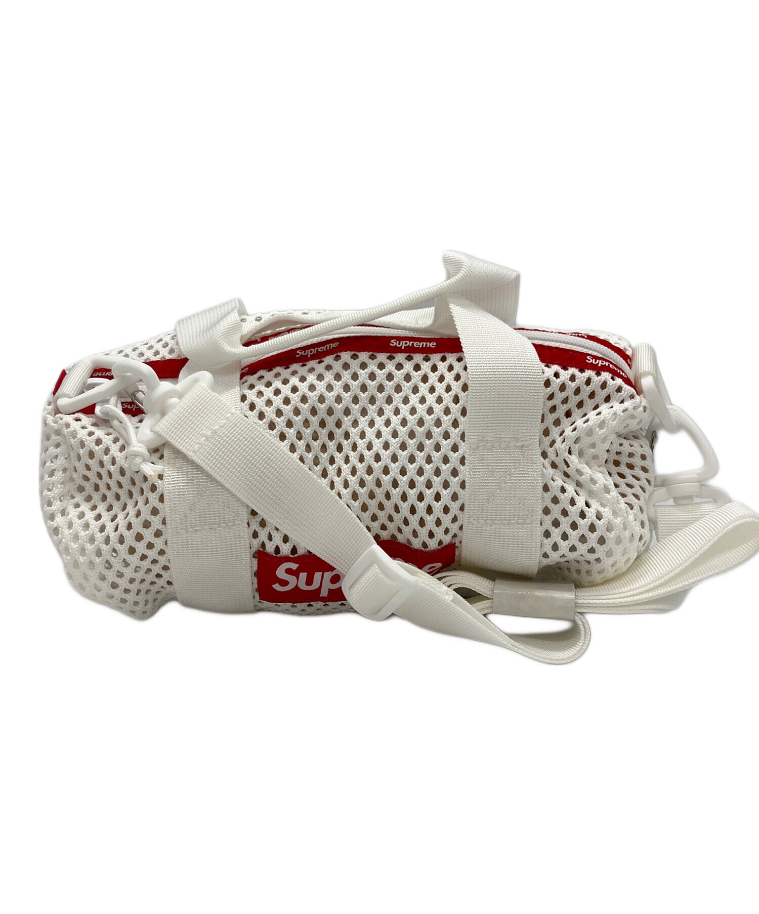 バッグ 23S Supreme Mesh Duffle Bag White 中古・古着通販】Supreme (シュプリーム) 23SS Mini Mesh Duffle Bag