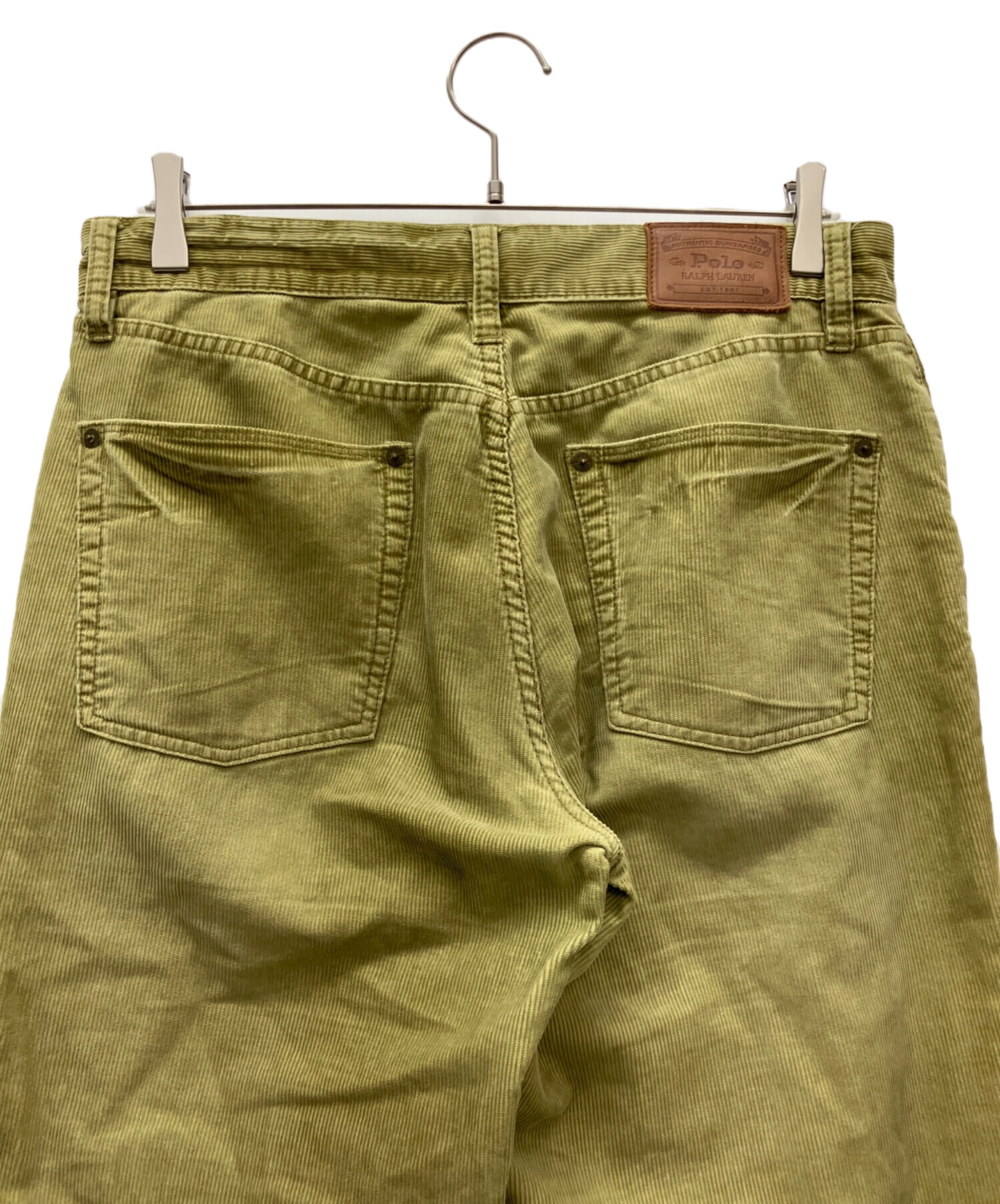 ★美品★ラルフローレン コーデュロイパンツ カーキ ブラウン 31 ポロチノ 中古・古着通販】POLO RALPH LAUREN (ポロ・ラルフローレン