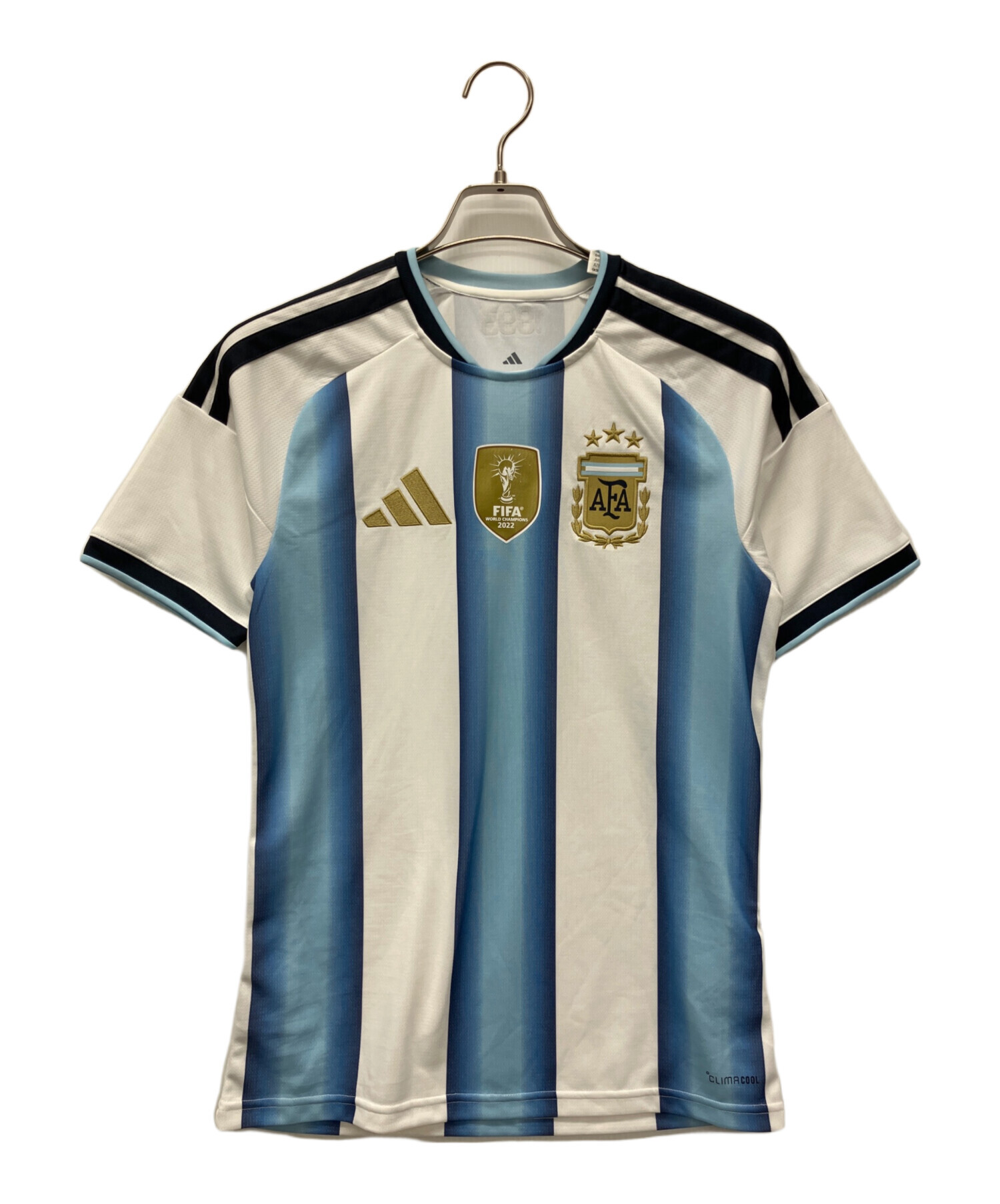 【美品】アディダス アルゼンチン代表 ユニフォーム ヴィンテージ 中古・古着通販】adidas (アディダス) アルゼンチン代表 (アルゼンチン