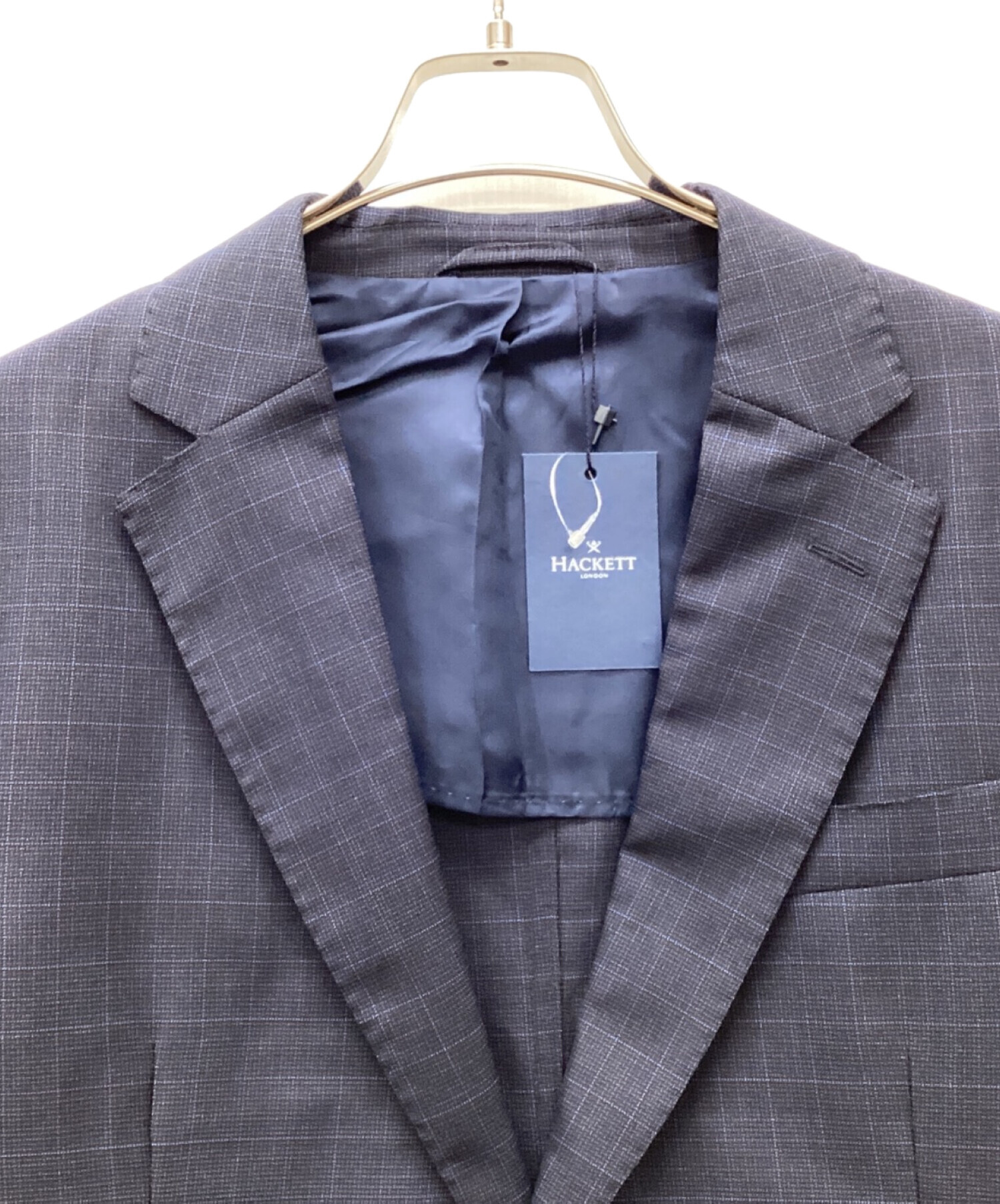 中古・古着通販】HACKETT (ハケット) テーラードジャケット ネイビー
