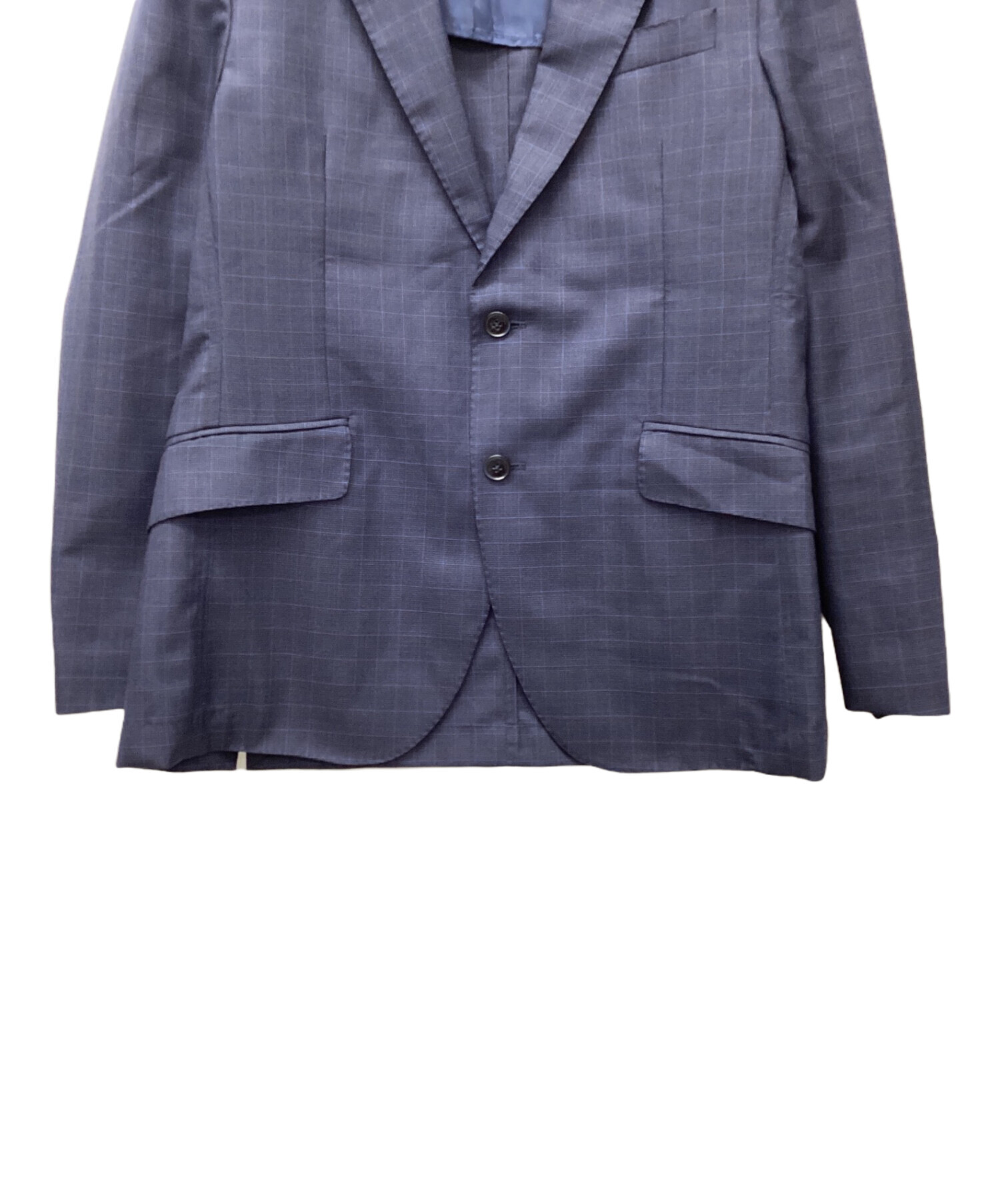 HACKETT LONDON◆テーラードジャケット◆36R◆ネイビー　秋冬 中古・古着通販】HACKETT (ハケット) テーラードジャケット ネイビー