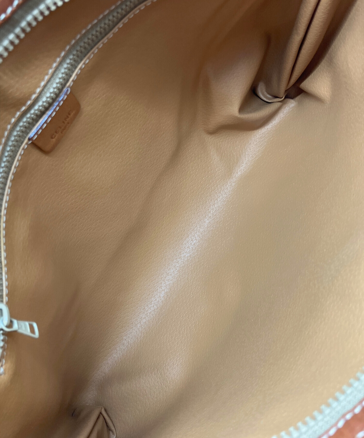 中古・古着通販】CELINE (セリーヌ) クラッチバッグ ブラウン