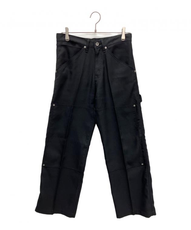 中古・古着通販】DAIRIKU (ダイリク) Painter Pressed Pants ブラック