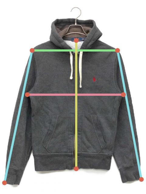 中古・古着通販】POLO RALPH LAUREN (ポロ・ラルフローレン) ジップ