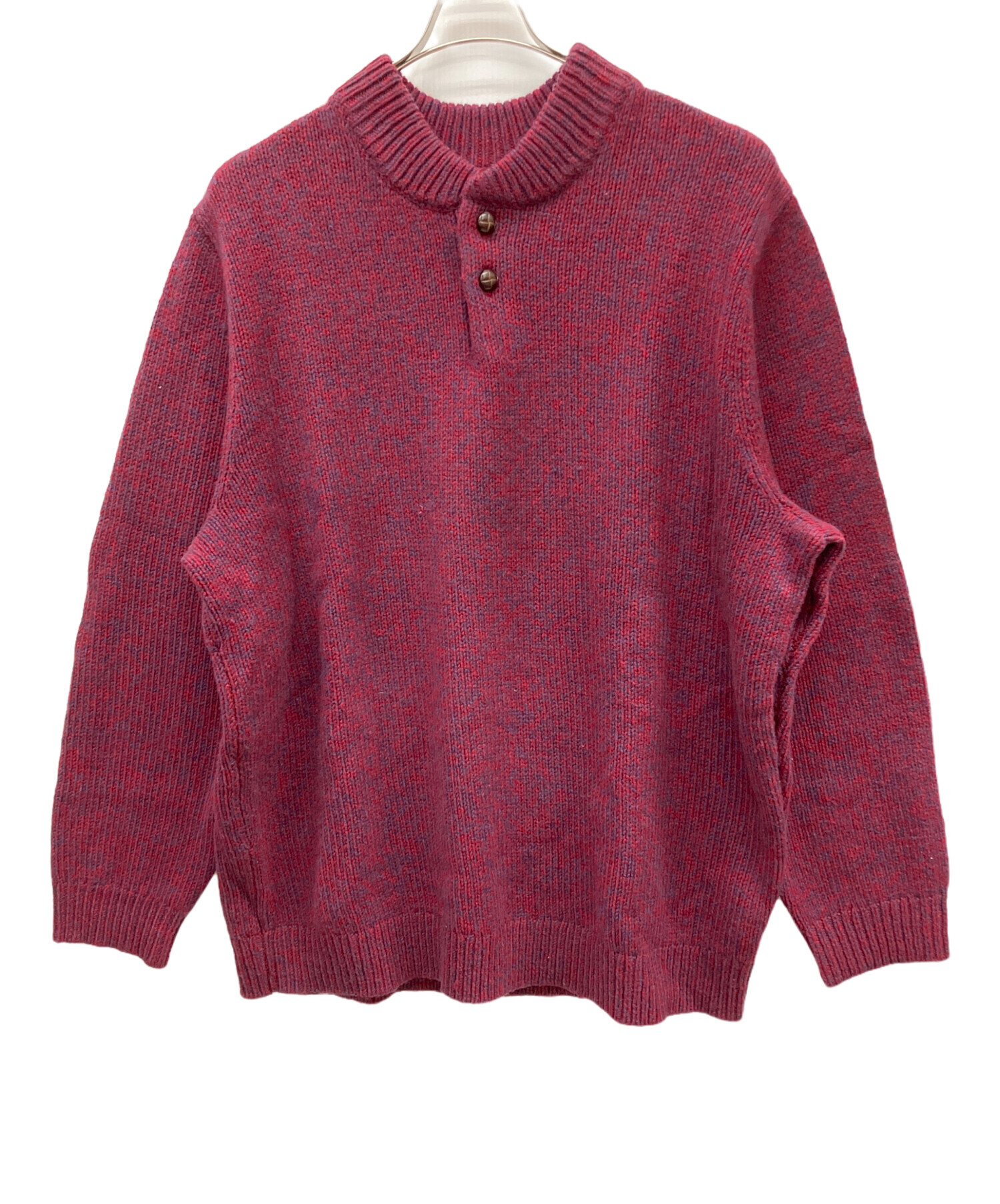 中古・古着通販】L.L.Bean (エルエルビーン) ヘンリーネックニット