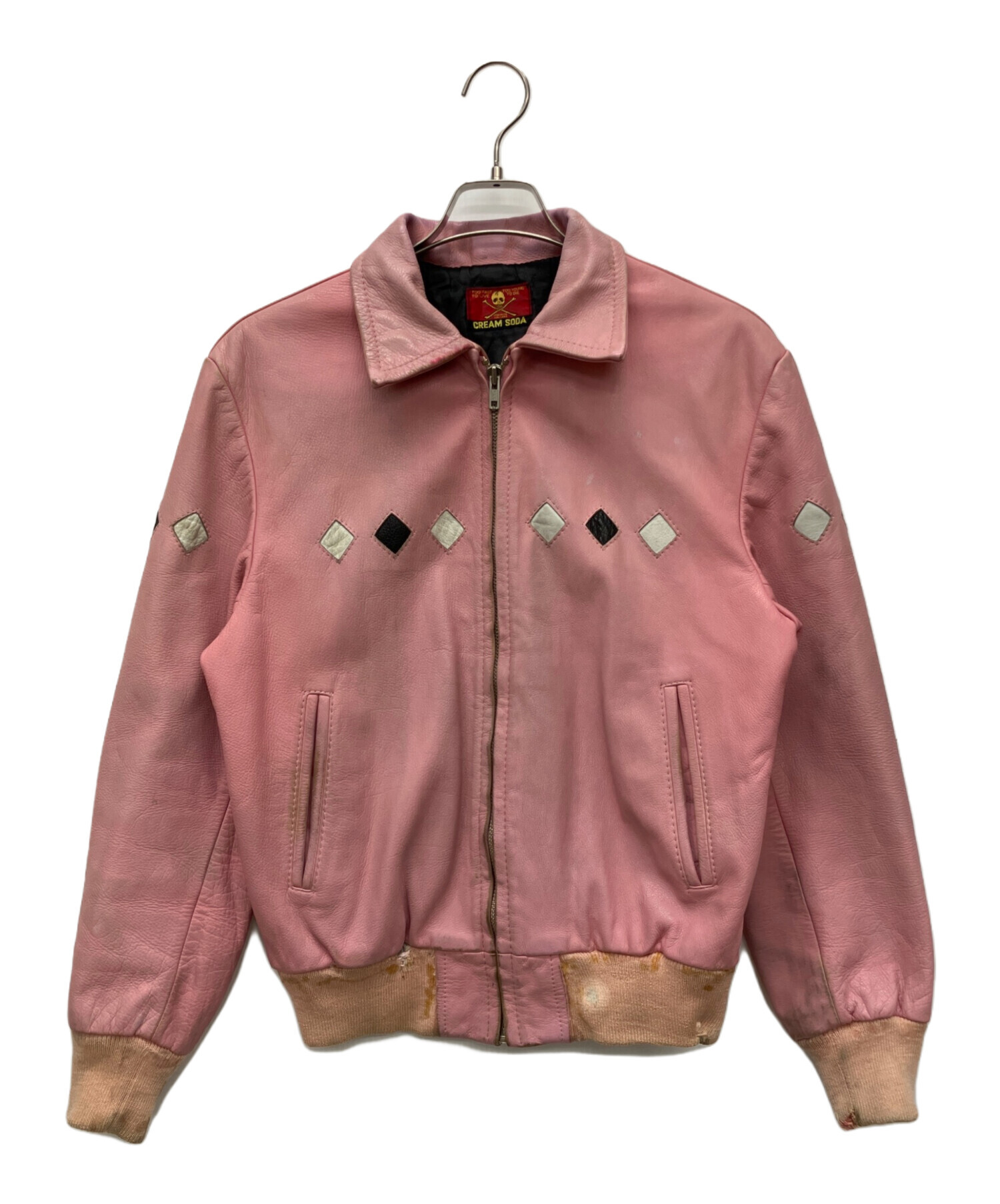 中古・古着通販】CREAM SODA (クリームソーダ) 金タグ80sレザー