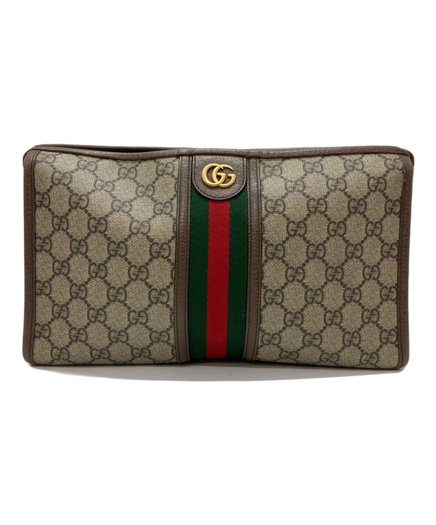 GUCCIセカンドバッグ 中古・古着通販】GUCCI (グッチ) セカンドバッグ ベージュ｜ブランド