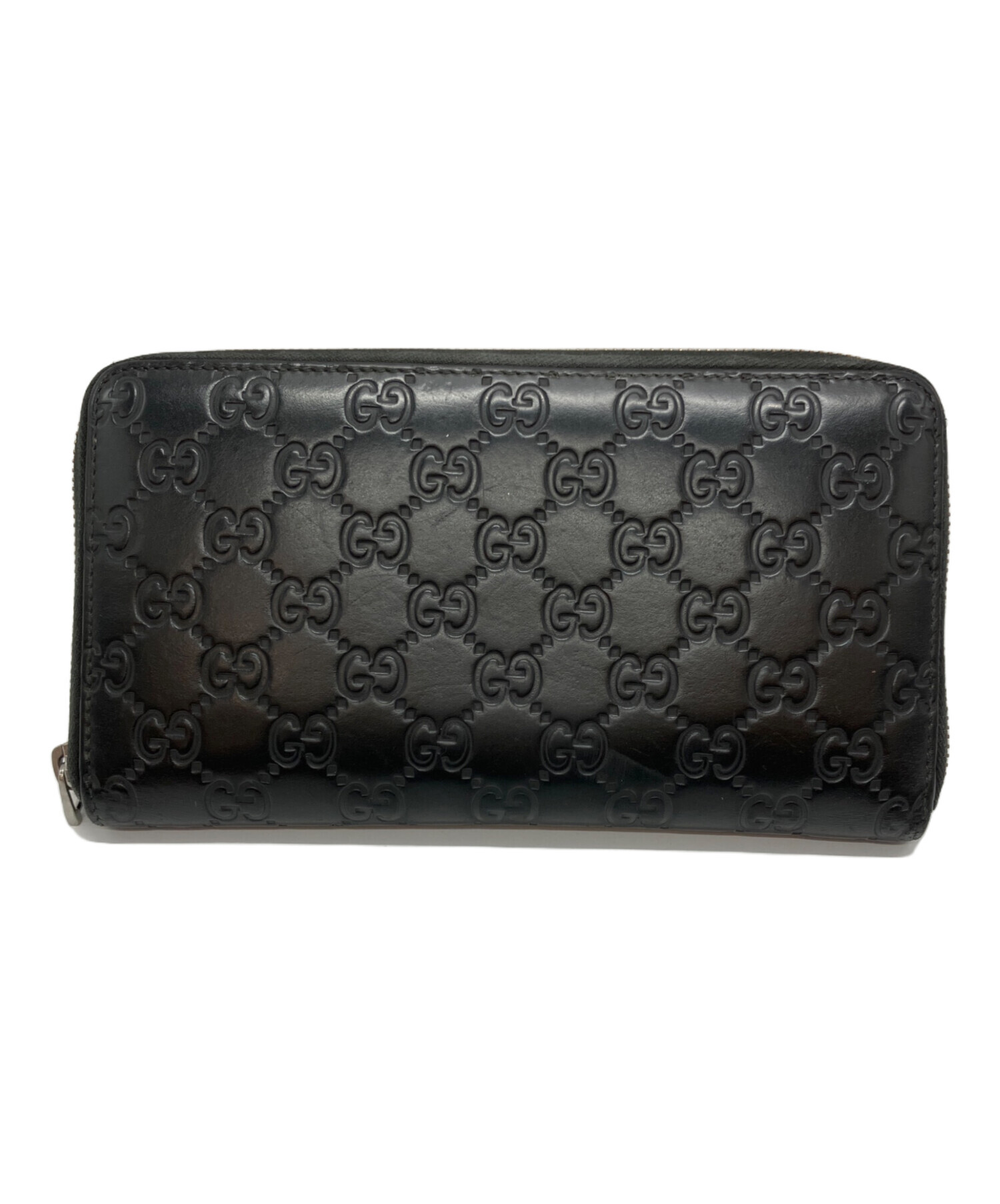 中古・古着通販】GUCCI (グッチ) 長財布 ブラック｜ブランド・古着通販