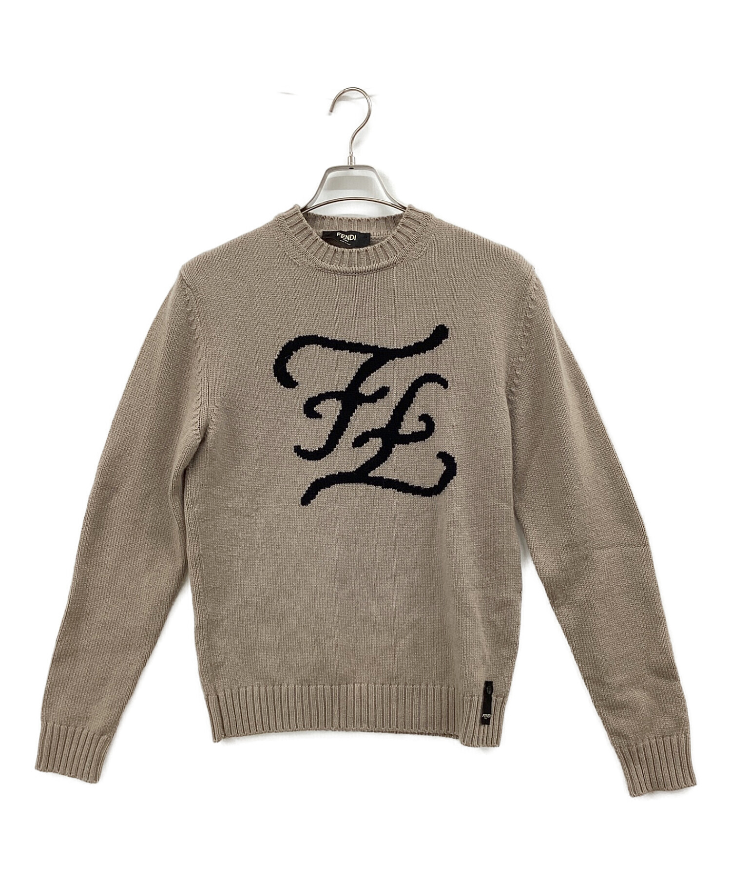 中古・古着通販】FENDI (フェンディ) カシミヤロゴニット