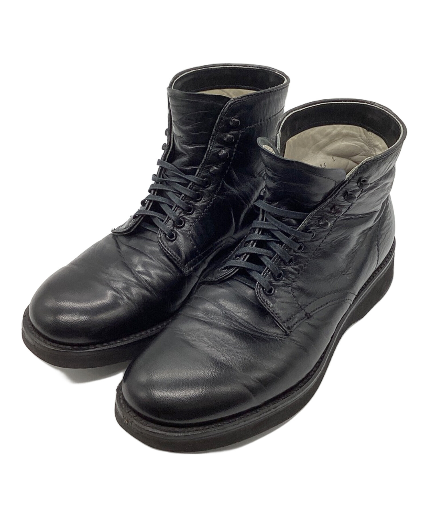 中古・古着通販】Alden (オールデン) マンソンブーツ ブラック サイズ