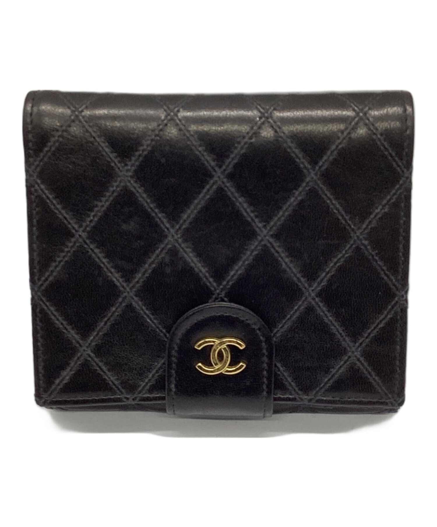 CHANEL︎シャネル︎財布︎ マトラッセ︎Wホックコンパクト