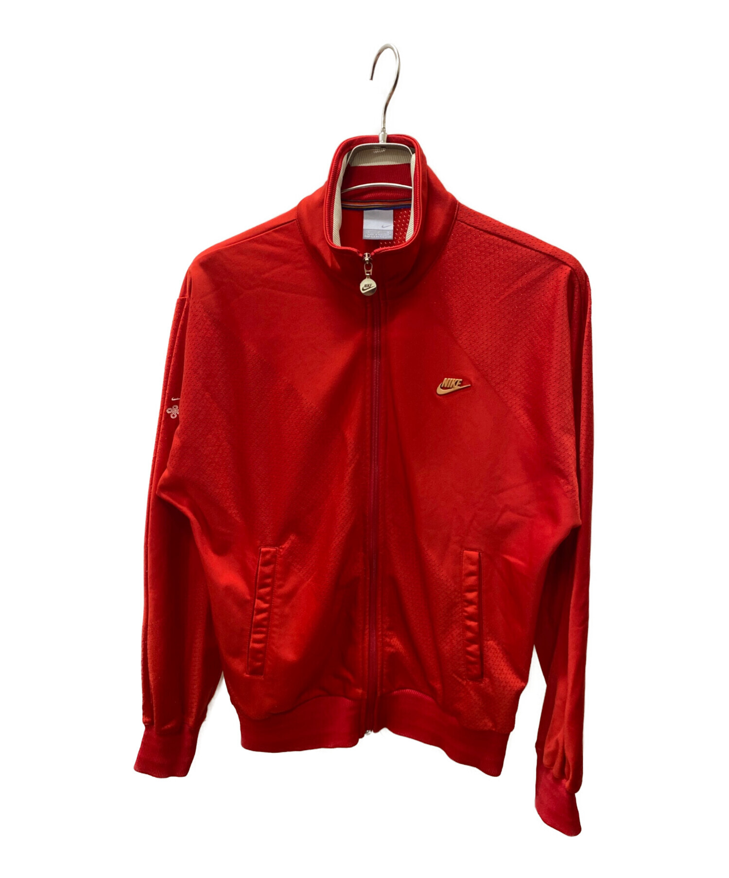 中古・古着通販】NIKE (ナイキ) 00sメッシュトラックジャケット レッド