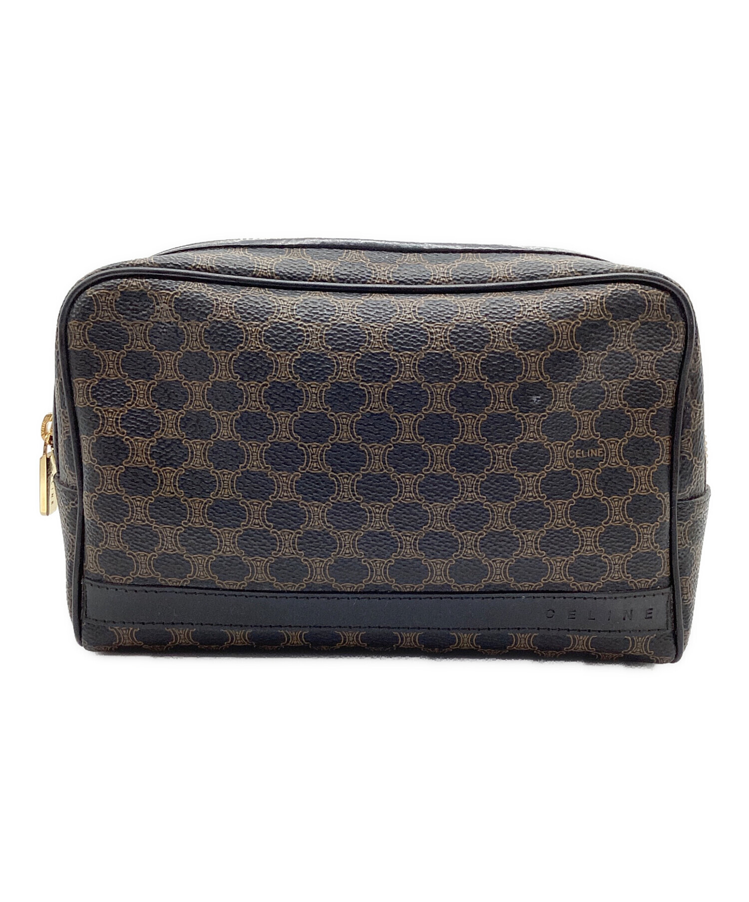 中古・古着通販】CELINE (セリーヌ) コスメポーチ ブラック - ポーチ