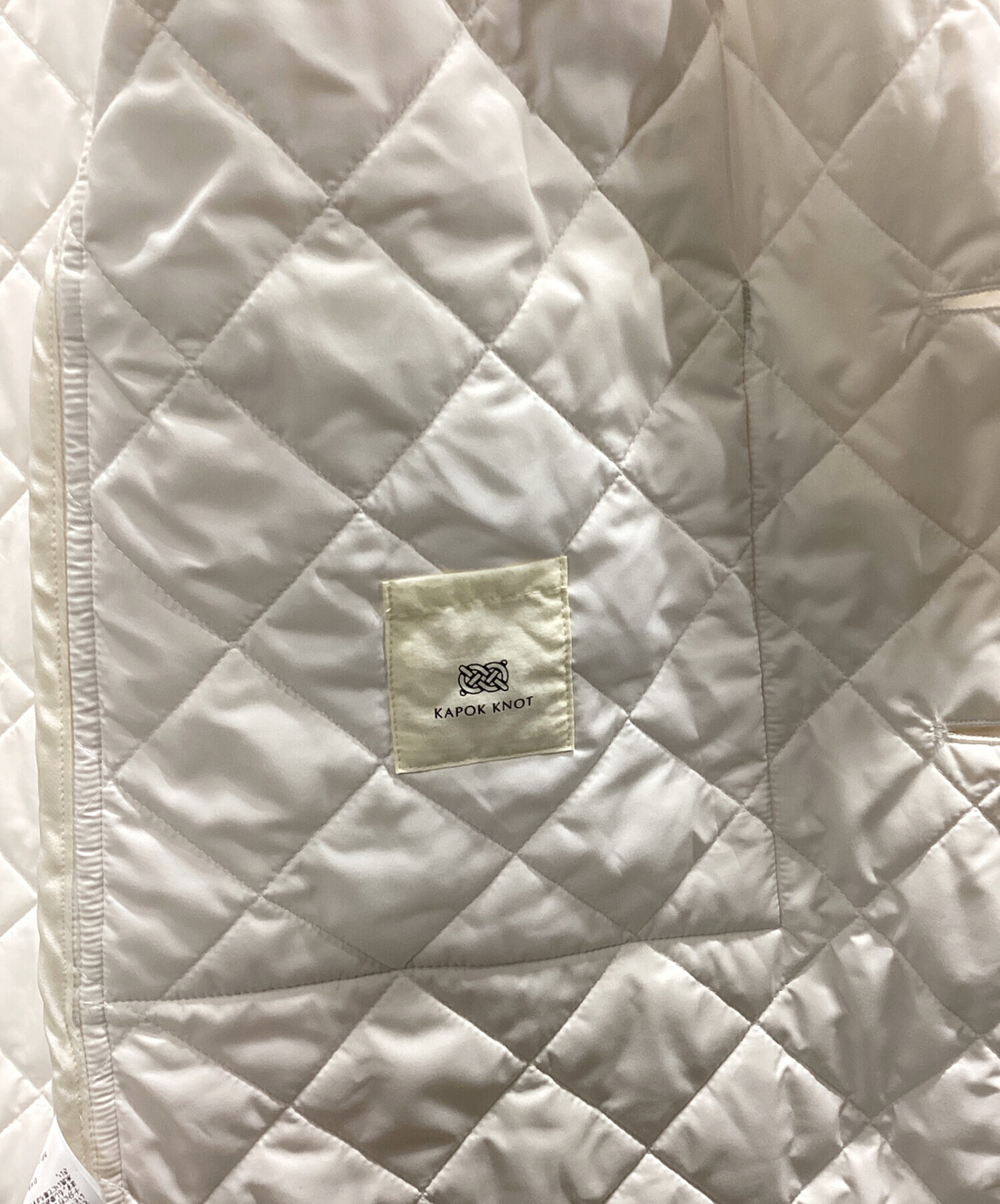 新品未使用 シンヤコヅカ カポックノット キルティング トレンチコート