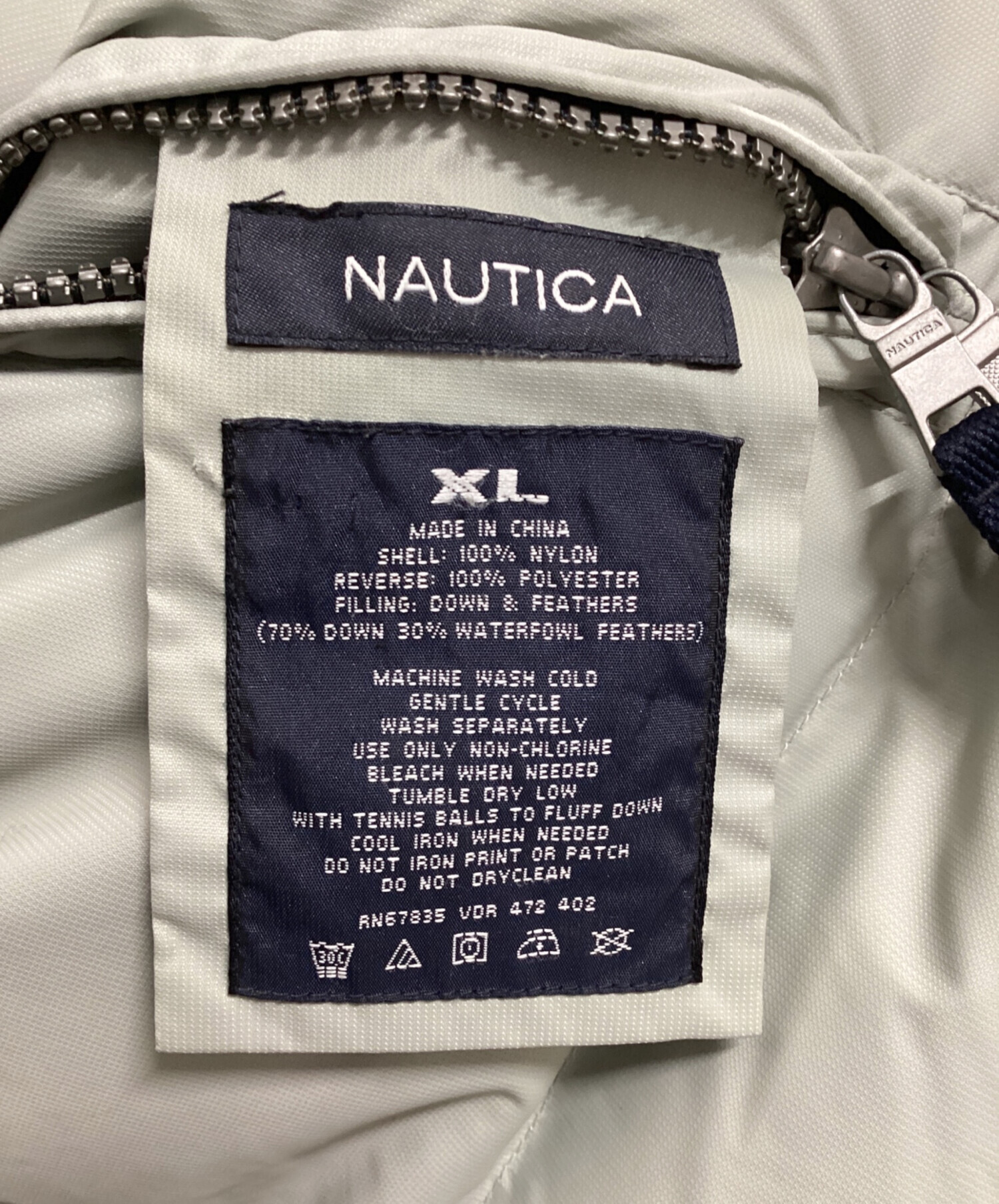NAUTICA サイズ確認