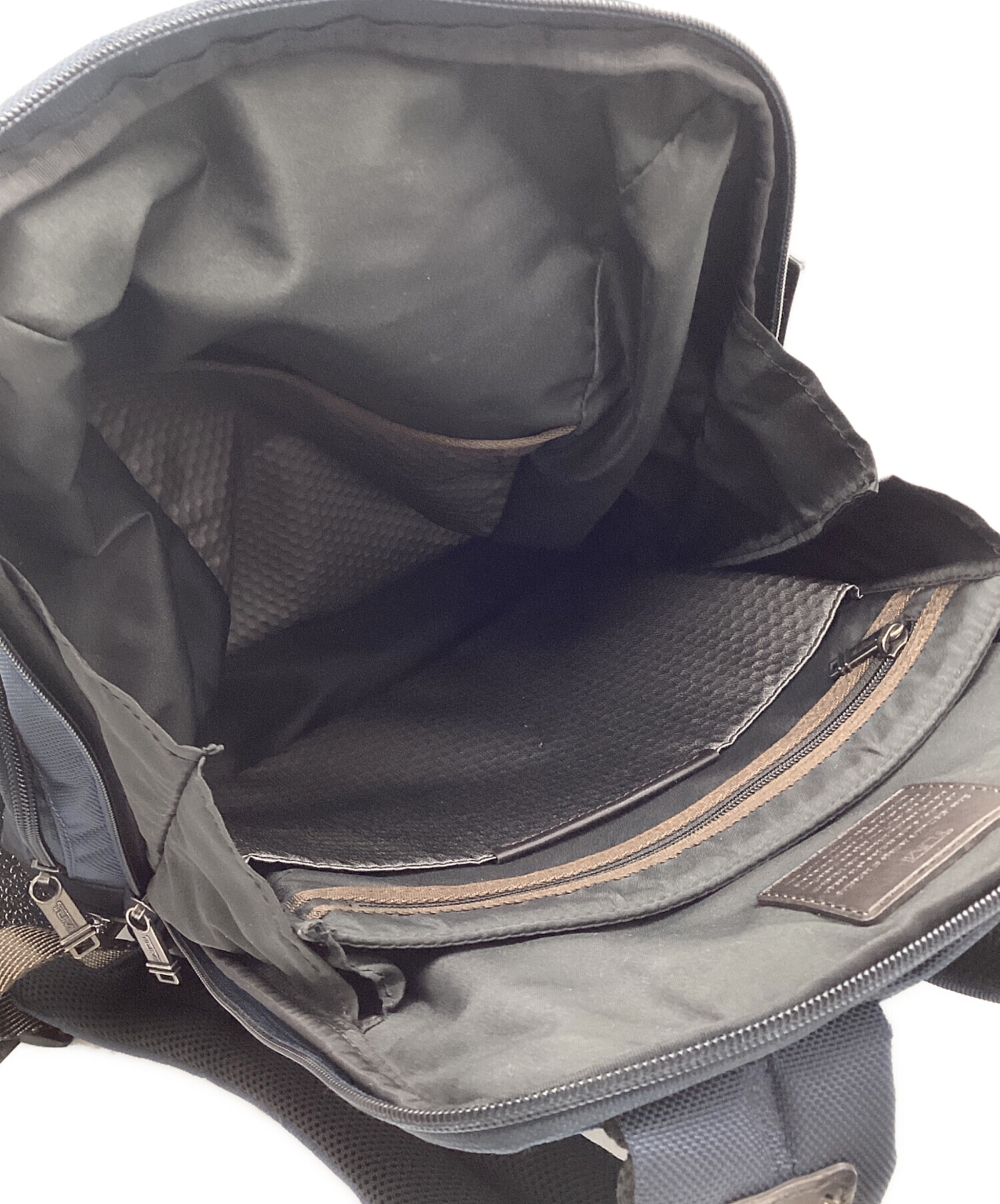 中古・古着通販】TUMI (トゥミ) PARRISH ネイビー×ブラウン｜ブランド