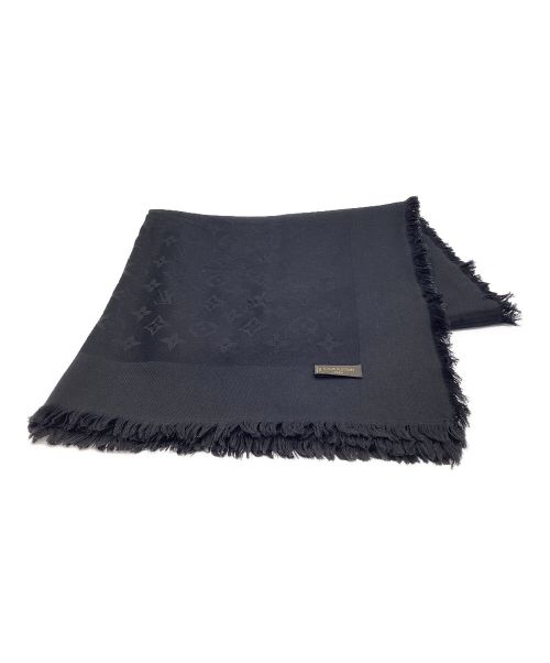 【新品未使用】LOUIS VUITTON シルク混ストール　ライトグレー 中古・古着通販】LOUIS VUITTON (ルイ ヴィトン) シルク混ストール