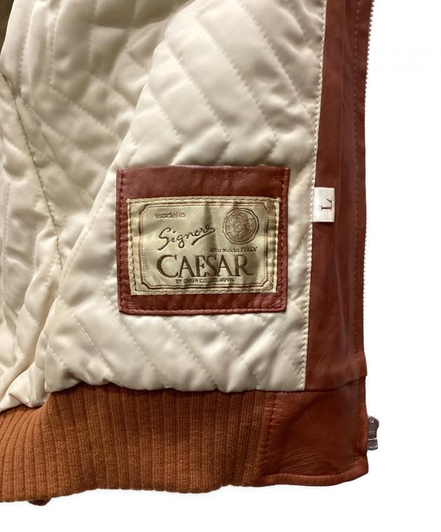 中古・古着通販】CAESAR (シーザー) 80sレザーフライトジャケット 