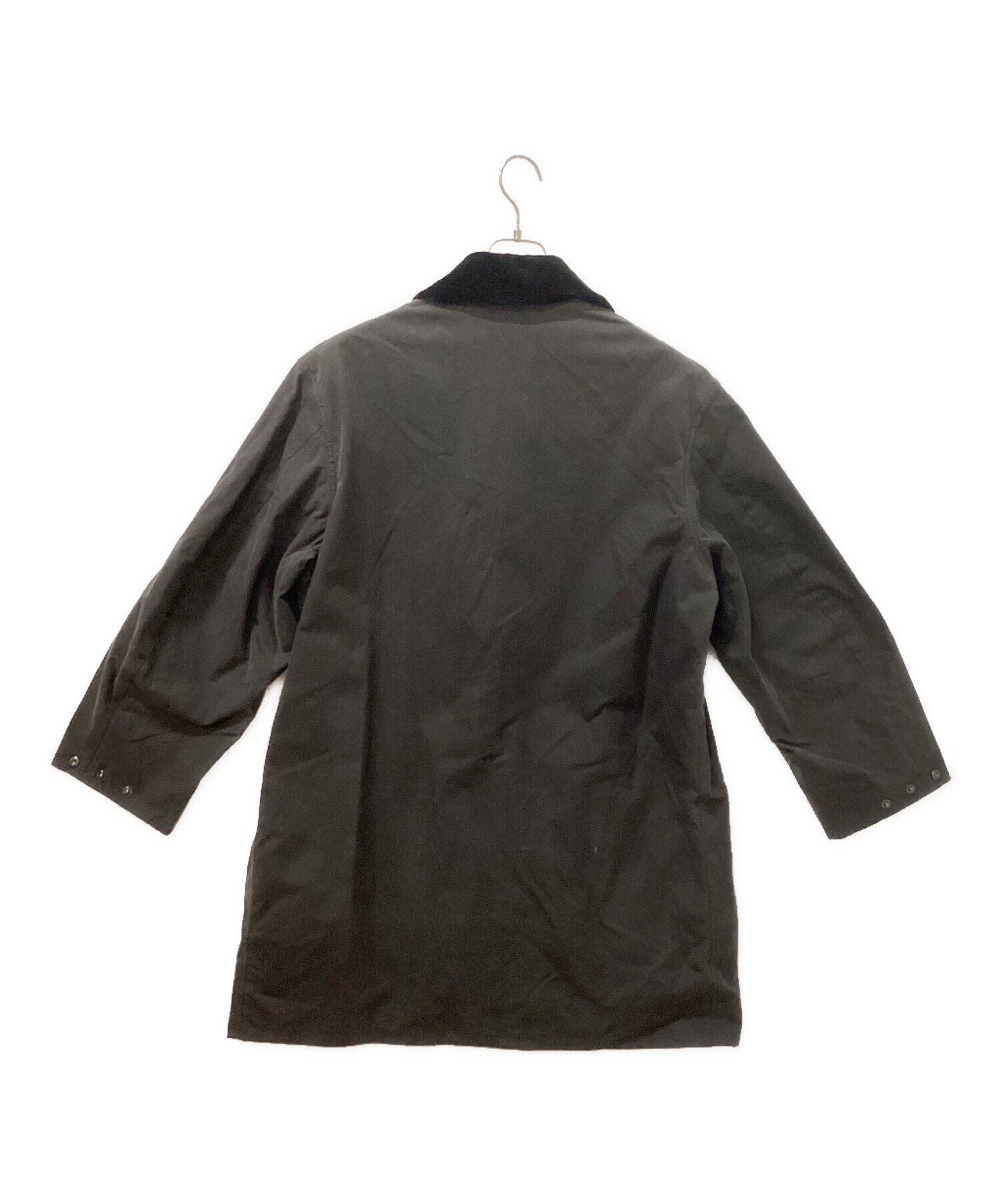 中古・古着通販】Barbour (バブアー) BORDER OS WAX JACKET グレー