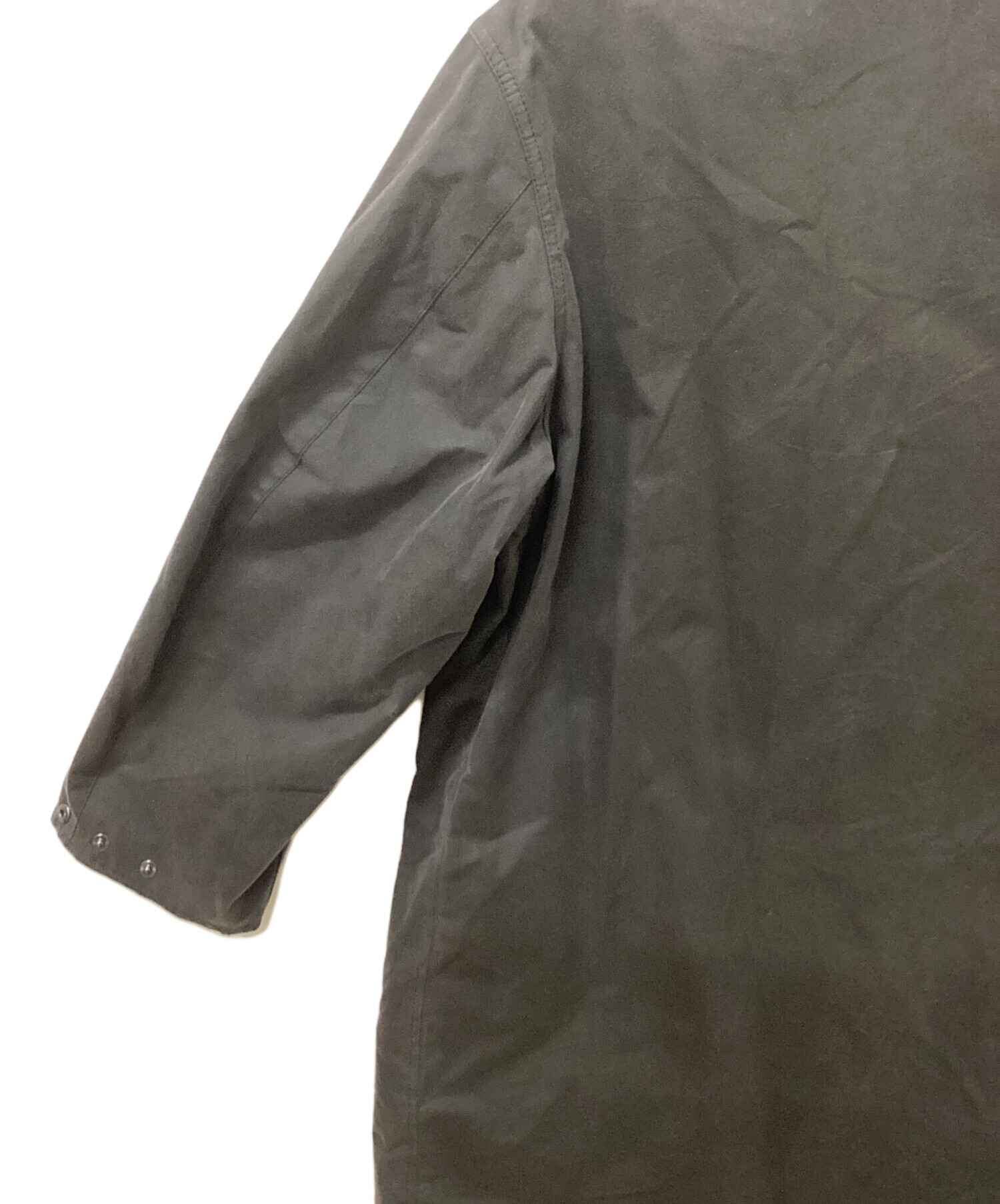 中古・古着通販】Barbour (バブアー) BORDER OS WAX JACKET グレー 