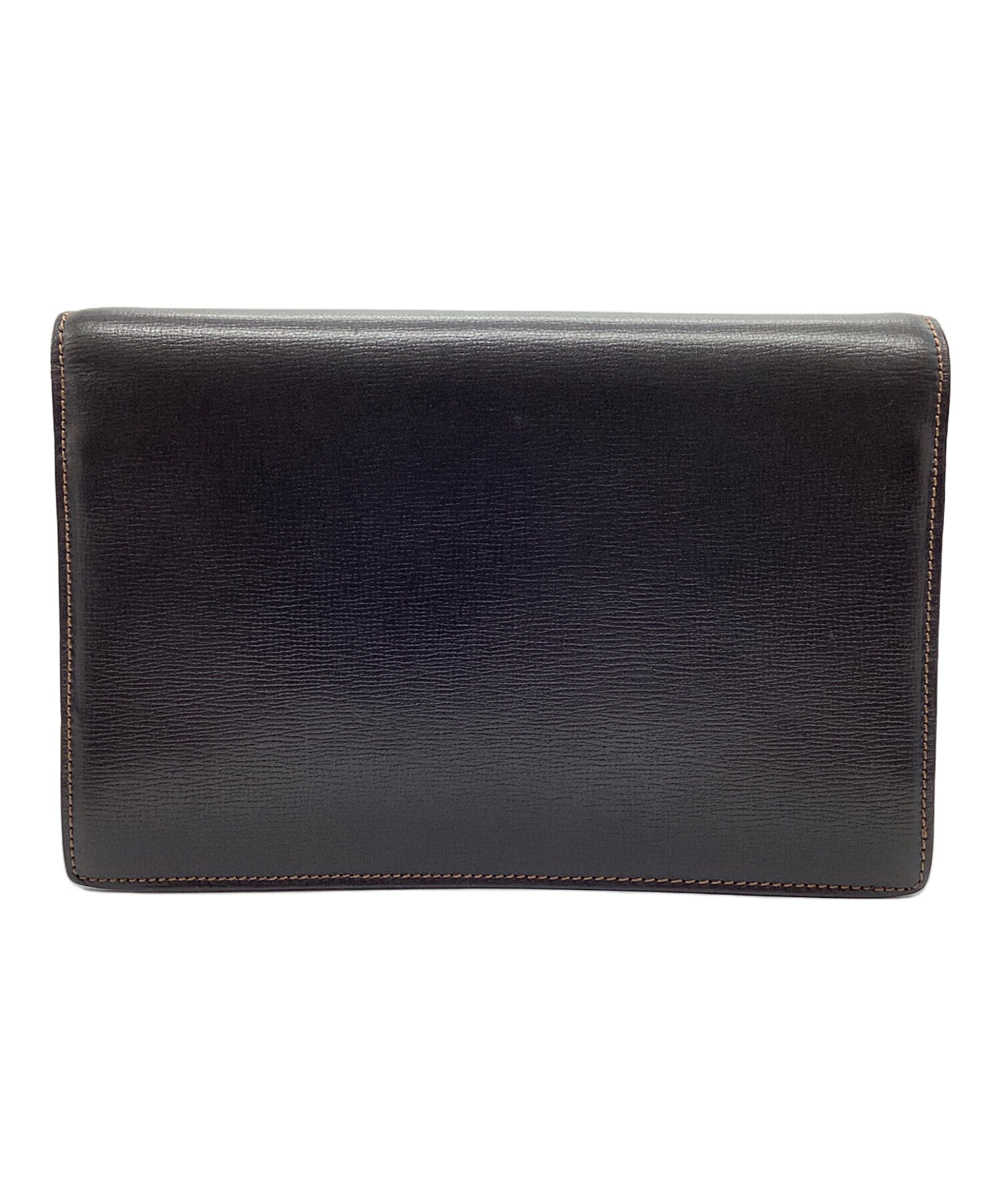 【値下げ】ダンヒル//DUNHILL　小型バッグ　レアビンテージ アタッシェケースを再現したミニバッグを肩に下げる、ダンヒル流の現代