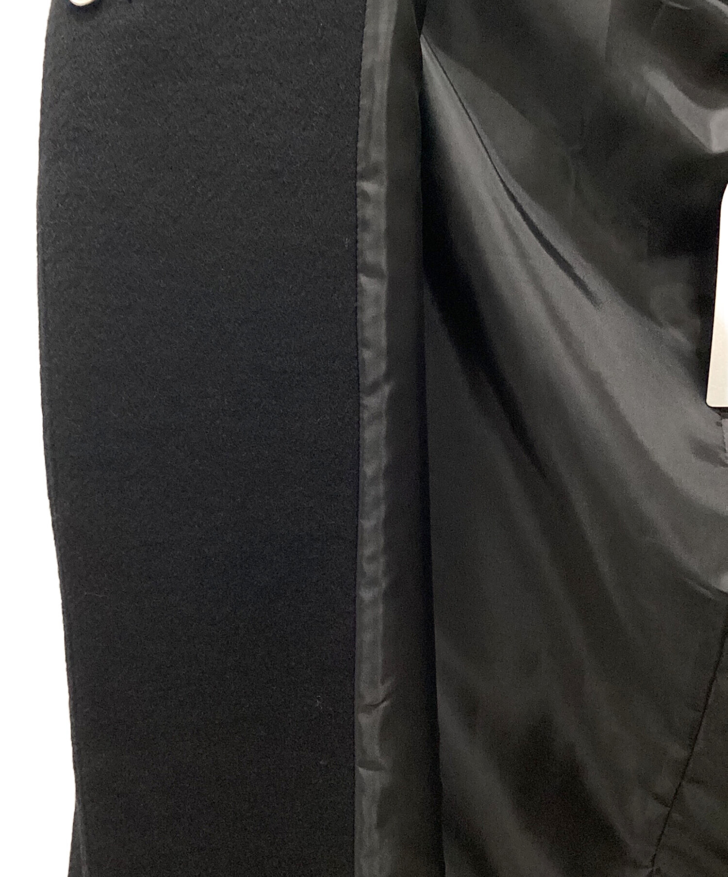 中古・古着通販】ELLIE (エリー) ポンチョコート ブラック サイズ:Free