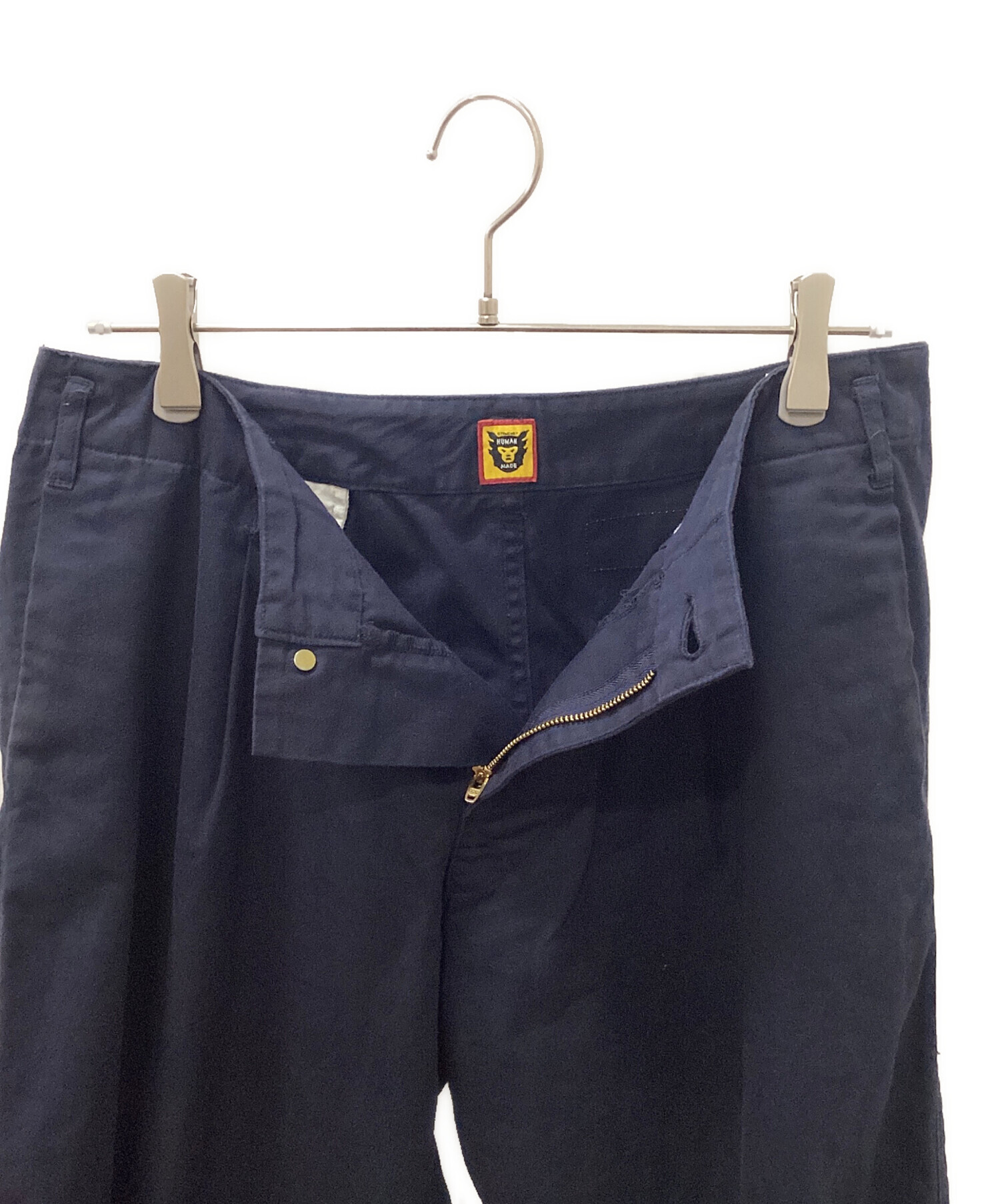 ヒューマンメイド　チノパン　Lサイズ　未使用品 中古・古着通販】HUMAN MADE (ヒューマンメイド) タックテーパード