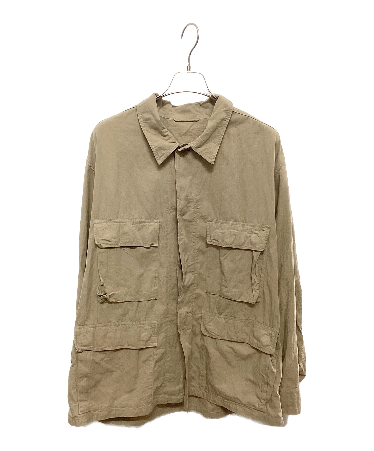 中古・古着通販】COMOLI (コモリ) KHAKI B.D.Uジャケット ベージュ