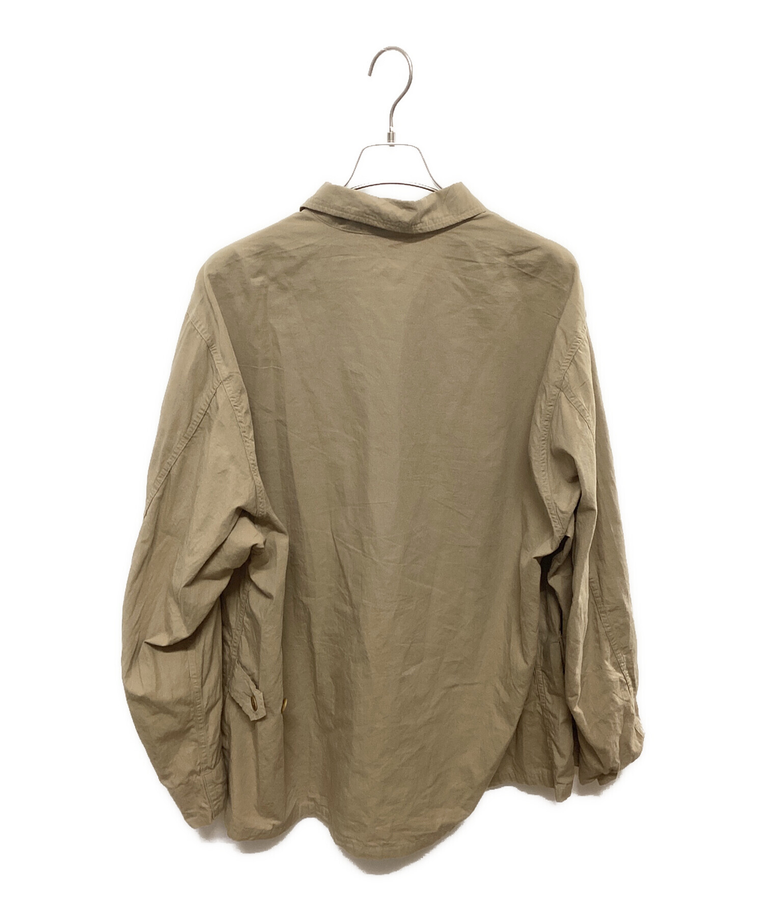 中古・古着通販】COMOLI (コモリ) KHAKI B.D.Uジャケット ベージュ 中古・古着通販】COMOLI (コモリ) KHAKI B.D.Uジャケット ベージュ