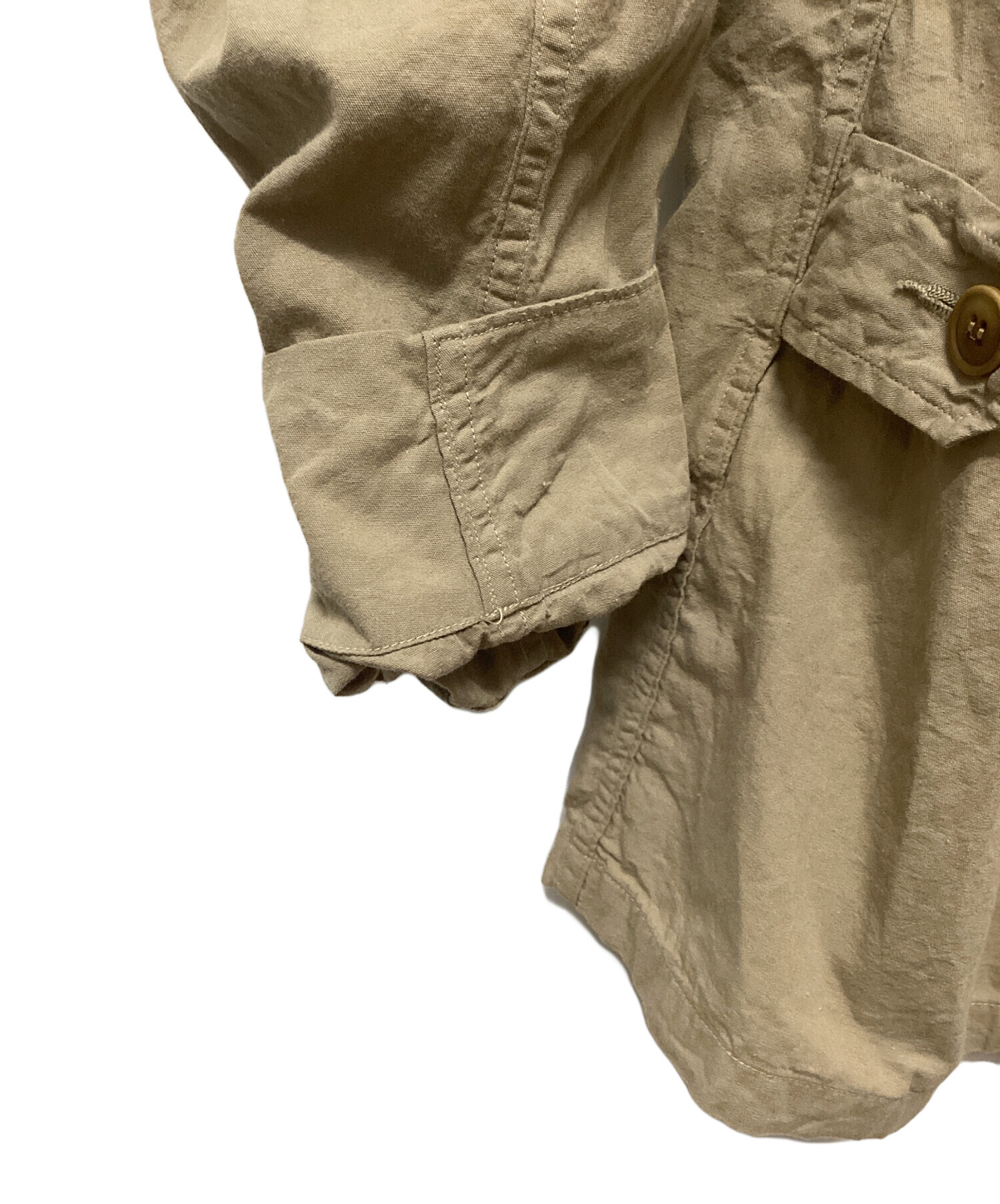 中古・古着通販】COMOLI (コモリ) KHAKI B.D.Uジャケット ベージュ