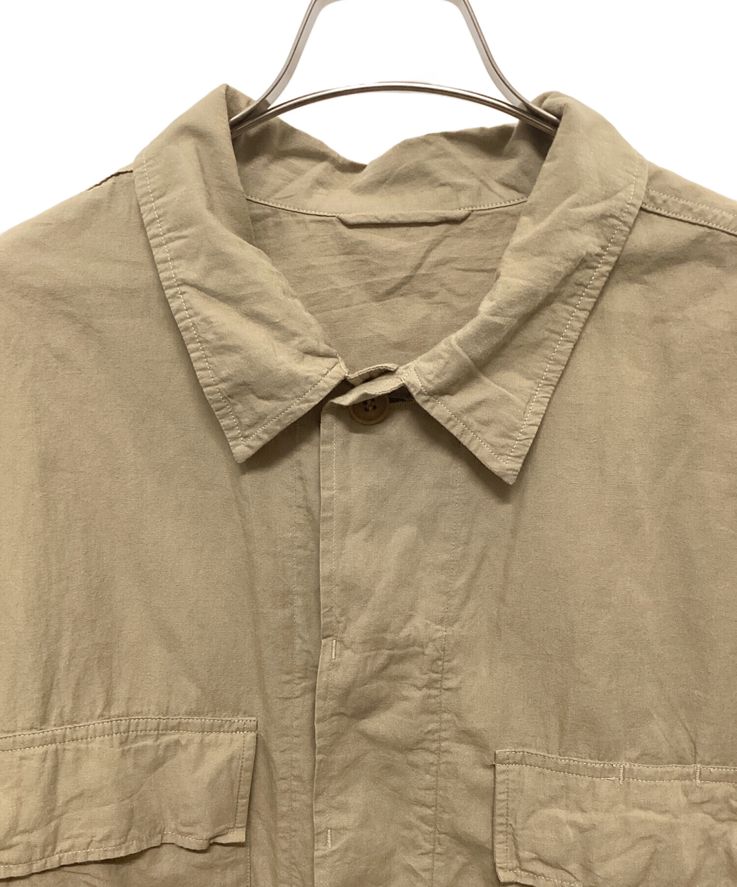 中古・古着通販】COMOLI (コモリ) KHAKI B.D.Uジャケット ベージュ