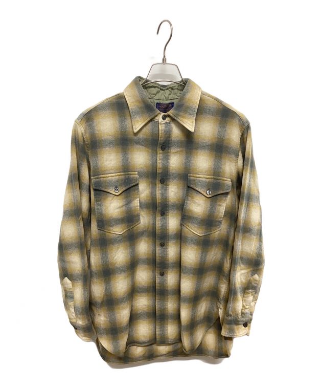 早い者勝ち！Pendleton 70年代　タグ　チェックシャツ XL オンブレ 中古・古着通販】PENDLETON (ペンドルトン) 70sオンブレチェックシャツ