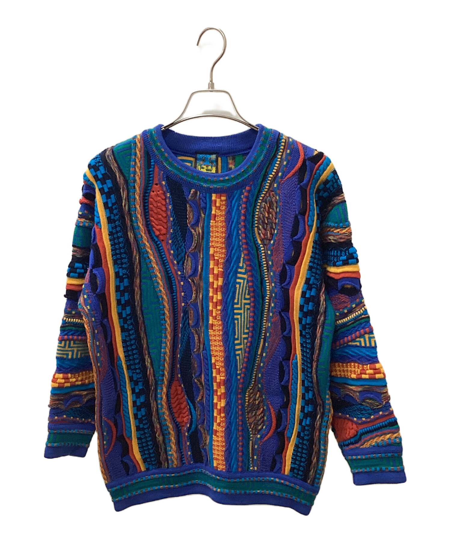 中古・古着通販】Emaroo (エマルー) 3Dニット マルチカラー サイズ:S