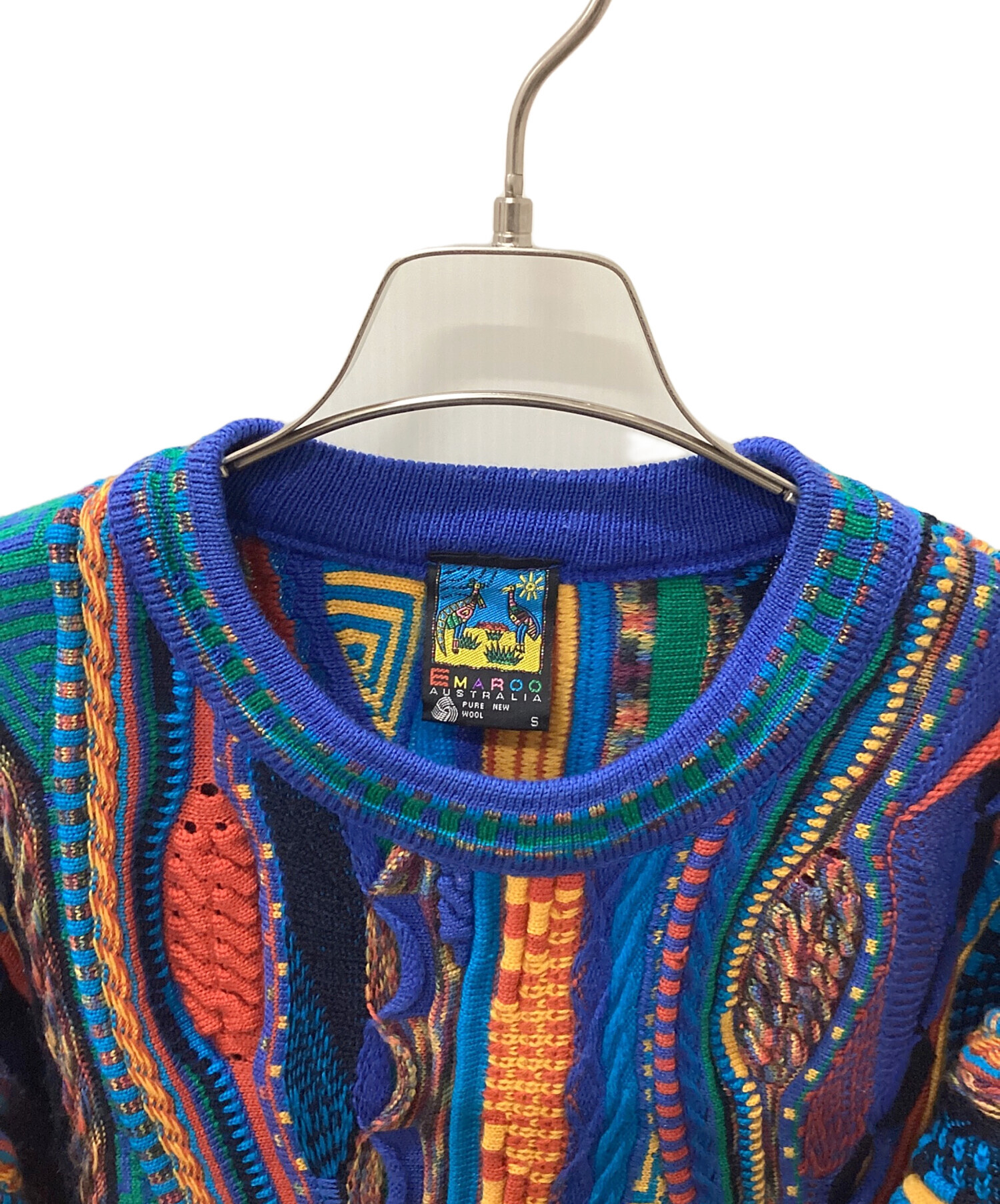 中古・古着通販】Emaroo (エマルー) 3Dニット マルチカラー サイズ:S