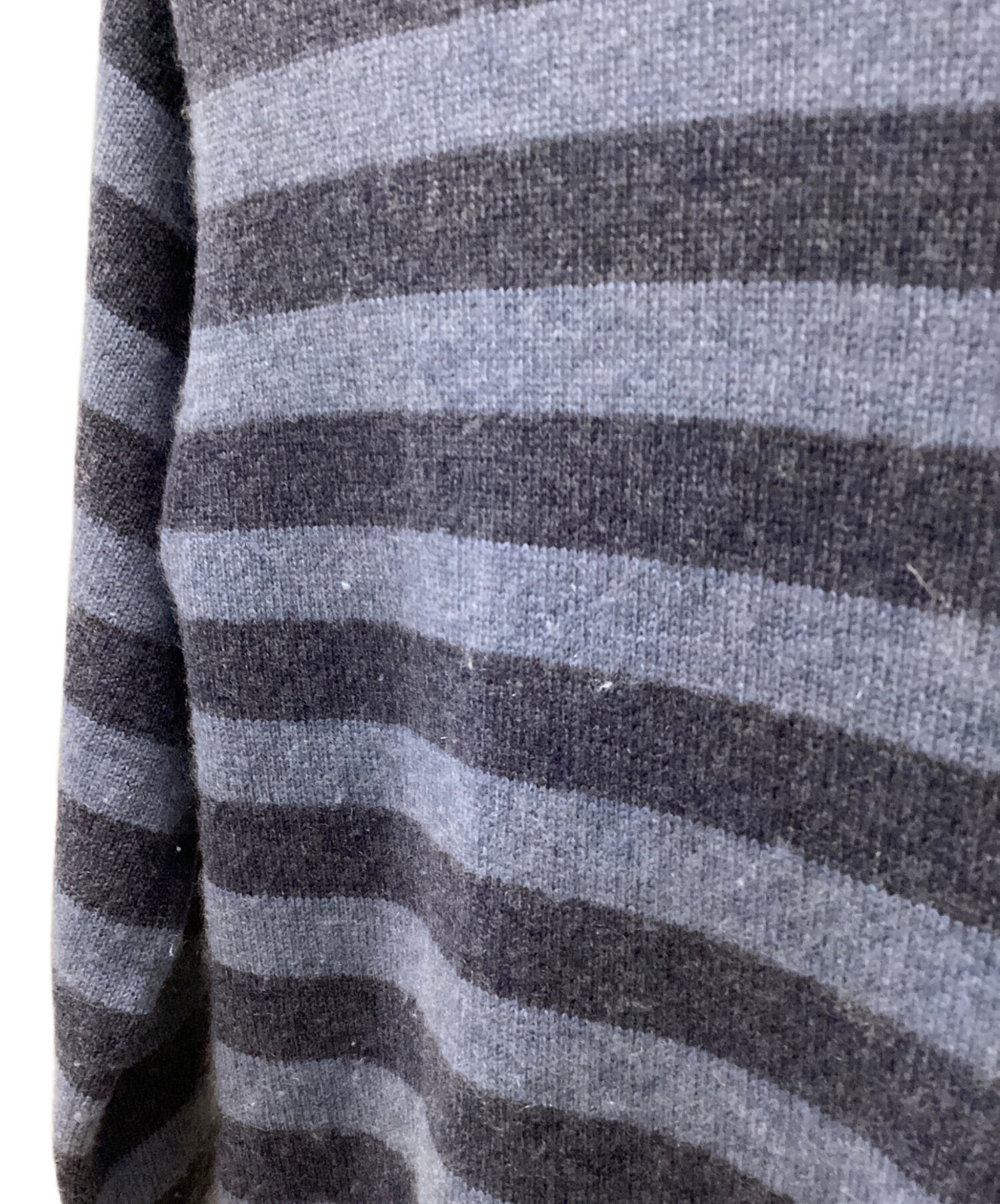 中古・古着通販】DRAWER (ドゥロワー) カシミヤシルクリブクルー