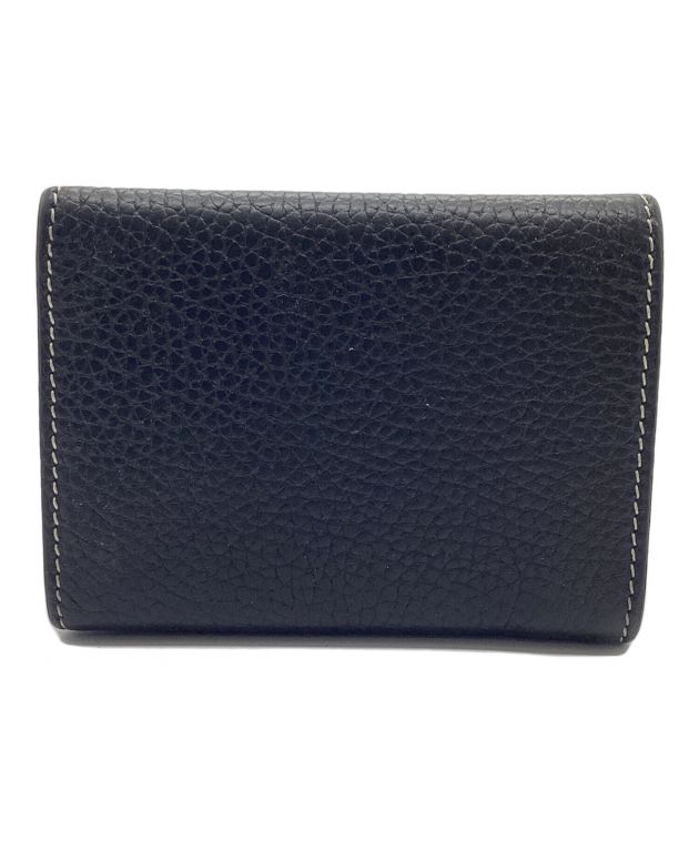 中古・古着通販】MARNI (マルニ) 3つ折り財布 ブラック｜ブランド