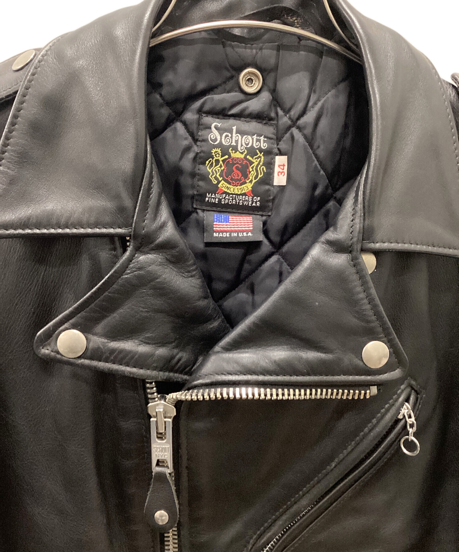 中古・古着通販】Schott (ショット) 613US VINTAGE ONESTAR ライダース