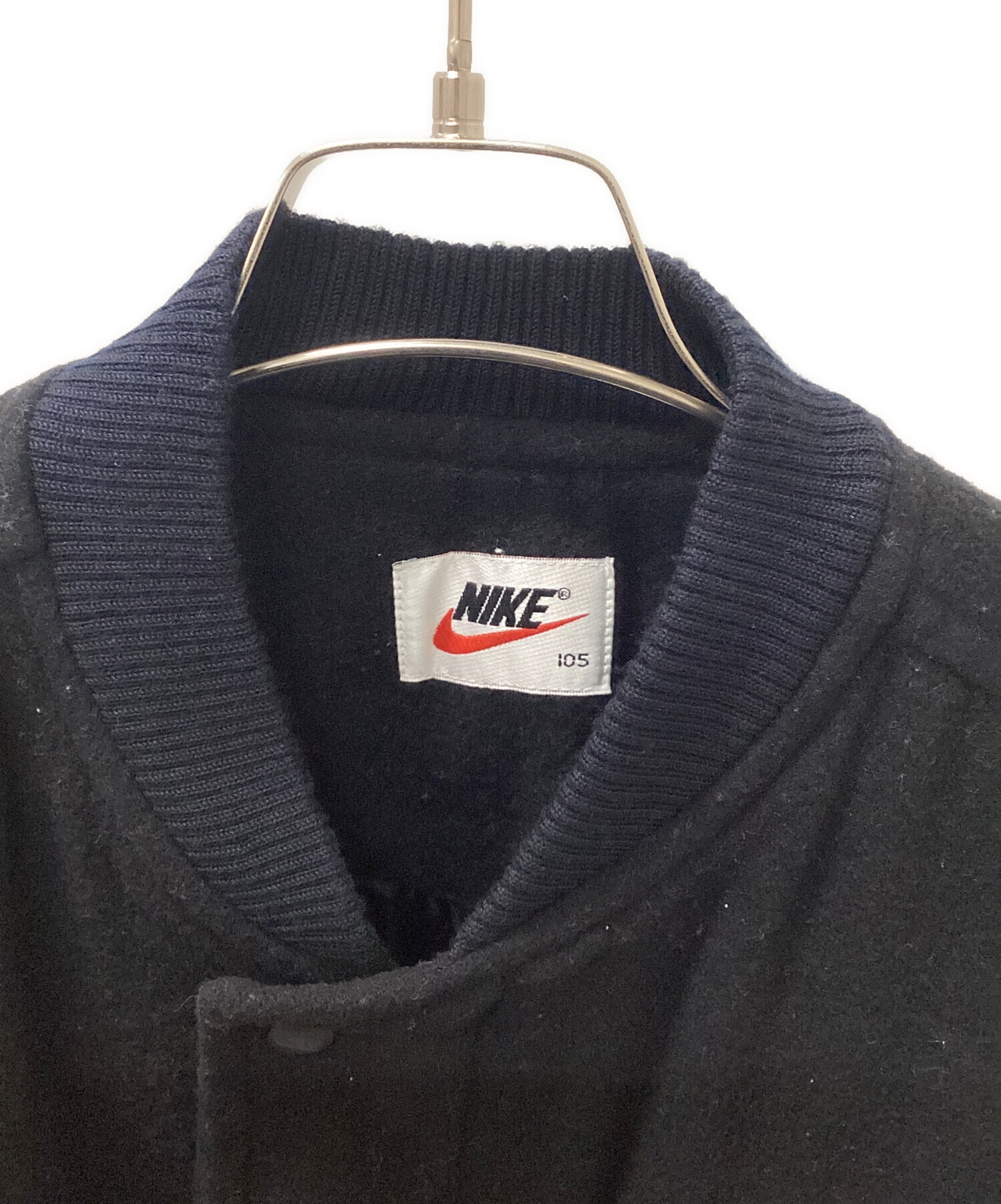 中古・古着通販】NIKE (ナイキ) 90'sスタジャン ブラック サイズ:105