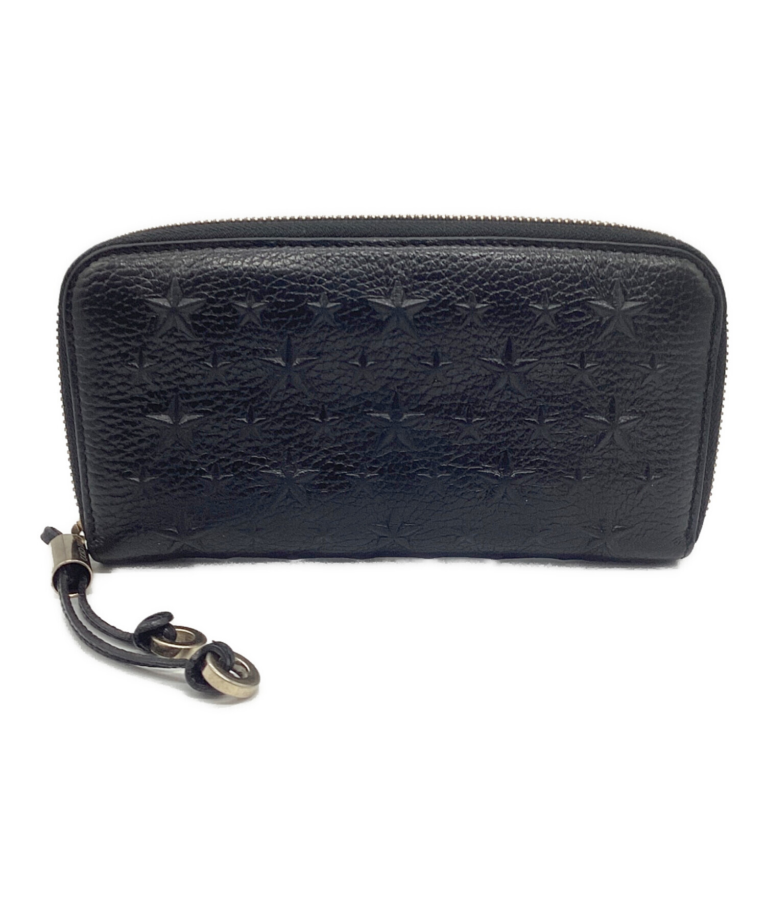 中古・古着通販】JIMMY CHOO (ジミーチュウ) FILIPA EMG BK ラウンド 