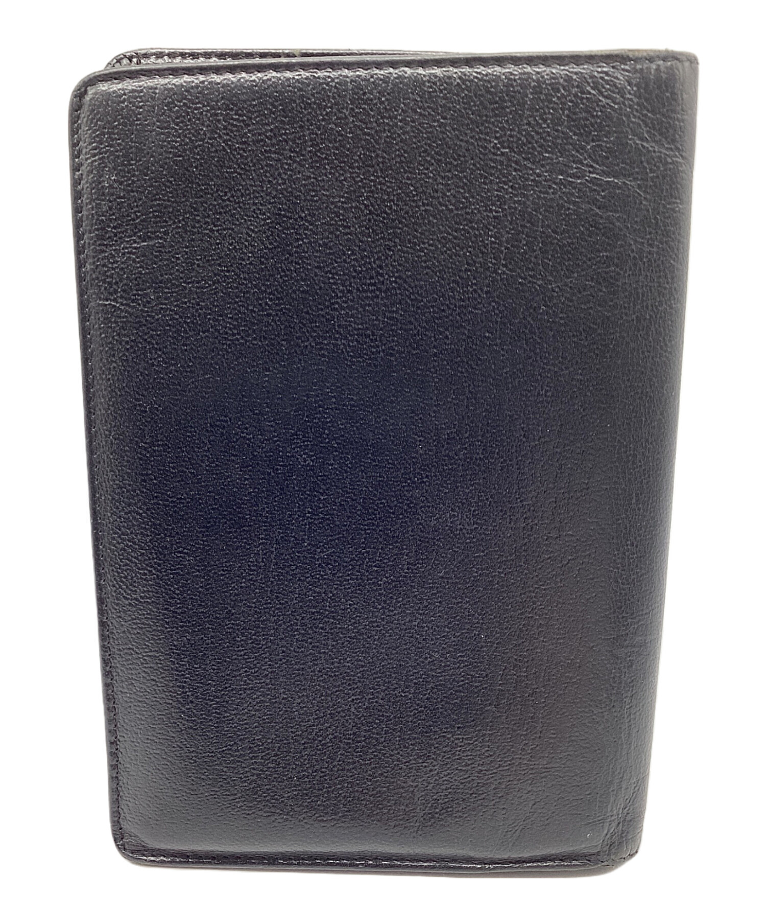 中古・古着通販】CHANEL (シャネル) ココマーク 2つ折り財布 ブラック