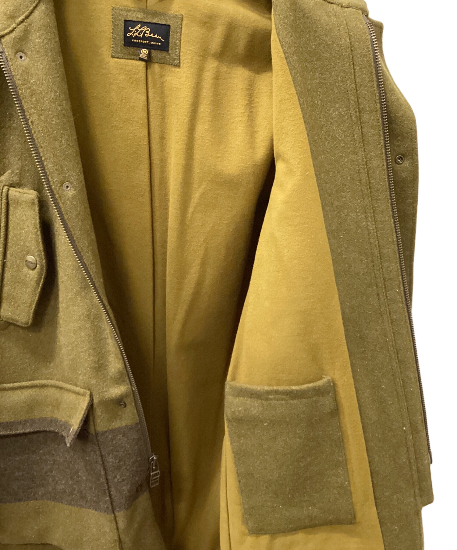 中古・古着通販】L.L.Bean (エルエルビーン) フーデッドメルトンコート