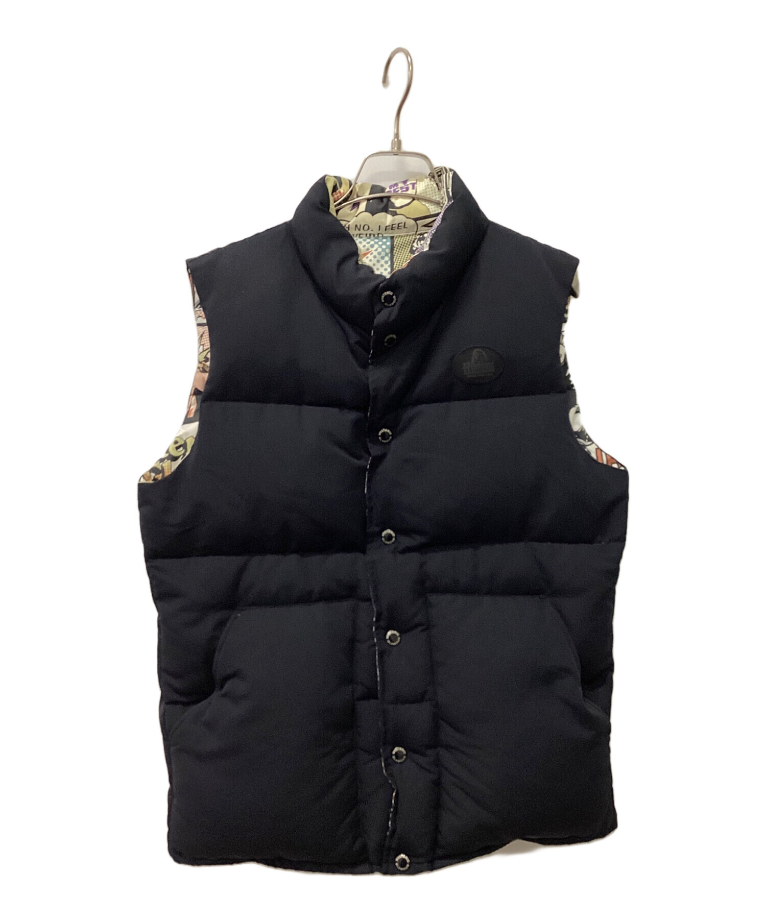 ヒステリックグラマー ダウンジャケット ベスト コミックガール リバーシブル ヒステリックグラマー ダウンジャケット ベスト コミックガール