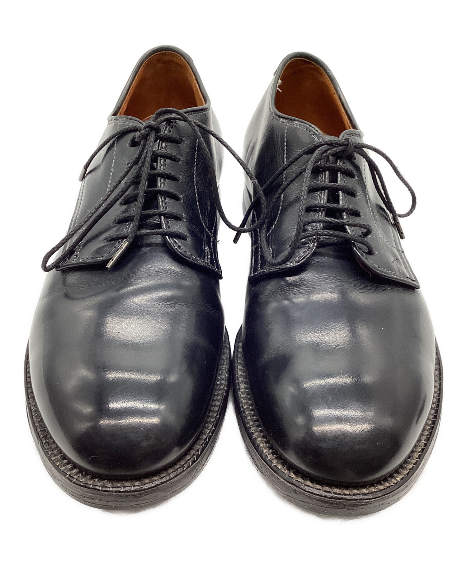 中古・古着通販】Alden (オールデン) プレーントゥシューズ ブラック